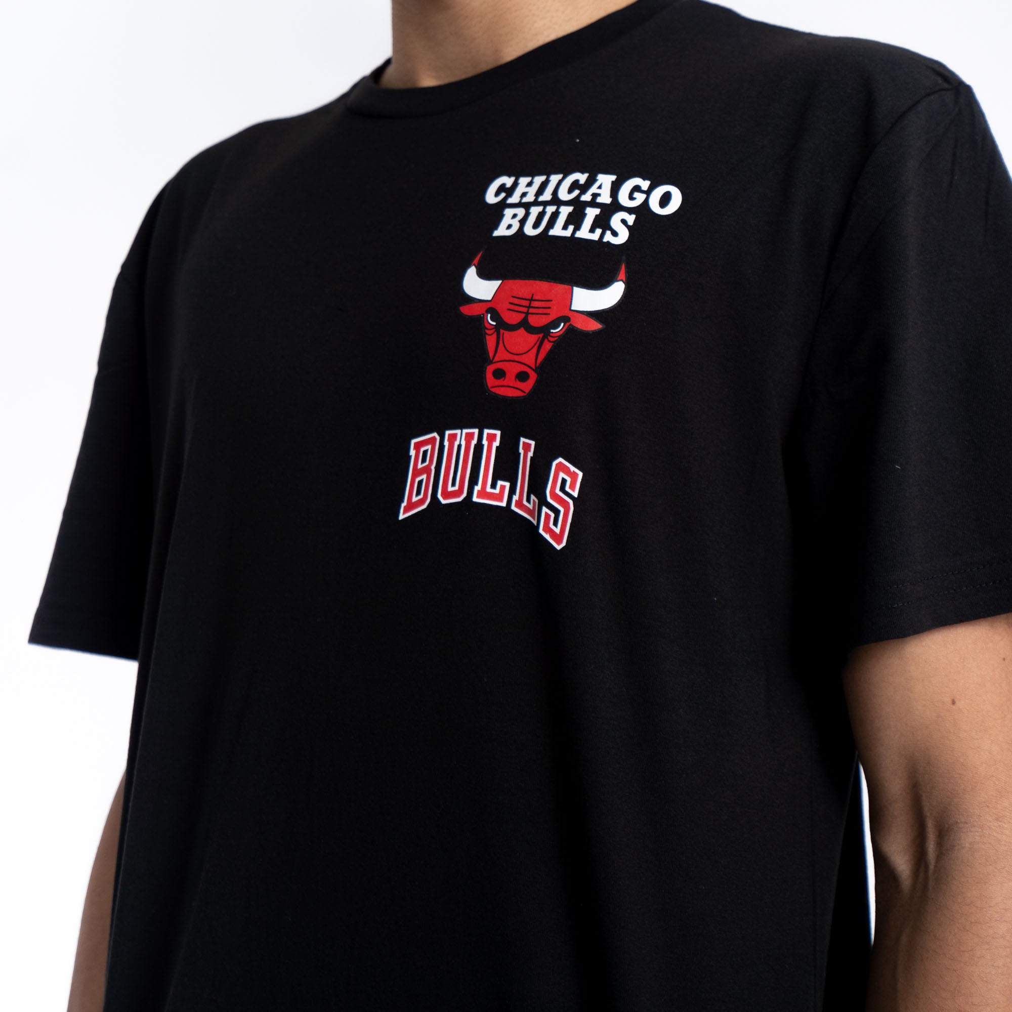 New Era Chicago Bulls NBA Black T-Shirt