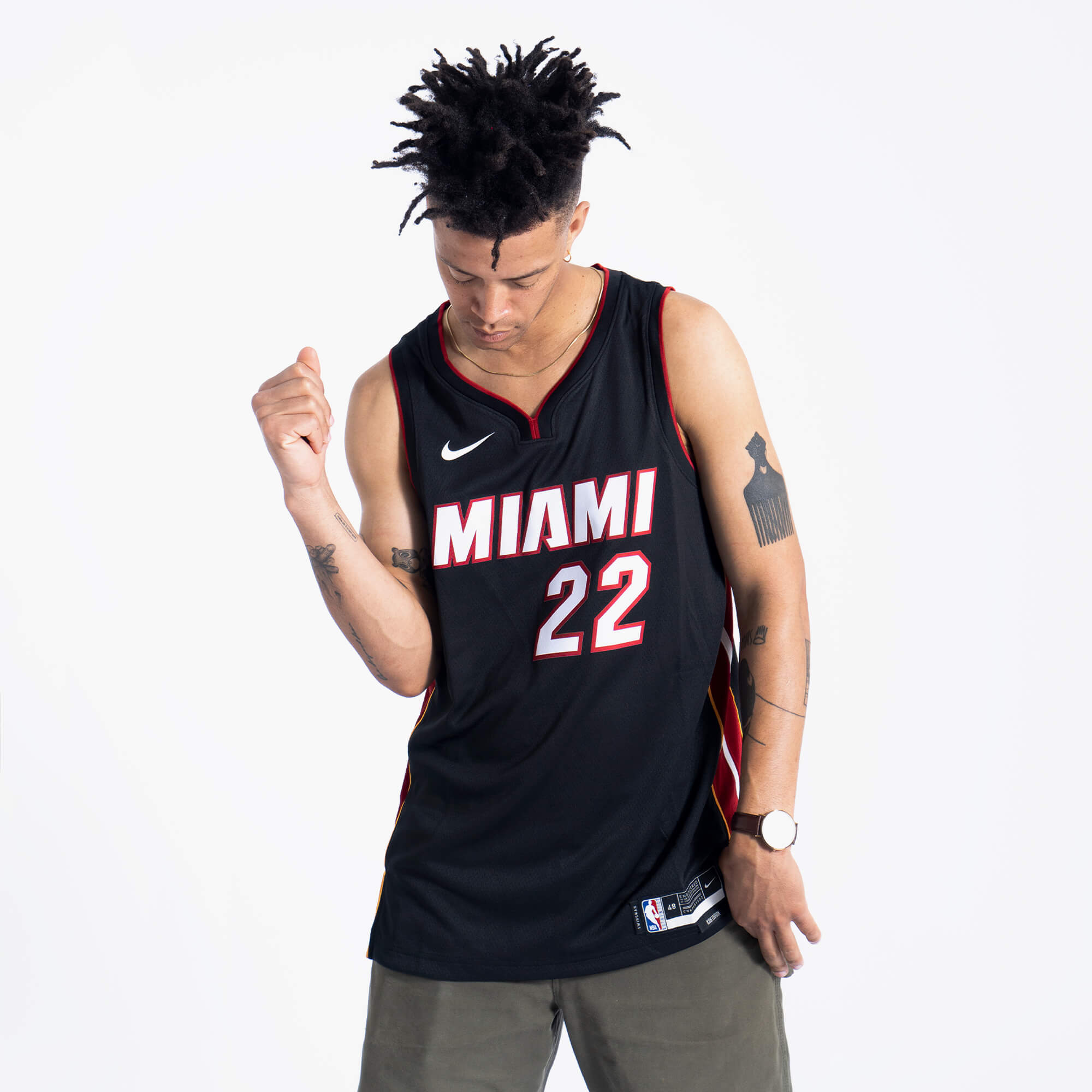 Men's Miami Heat Jimmy Butler Fanatics Branded Black 2023 NBA Finals Fast  Break Player Jersey - Icon Edition