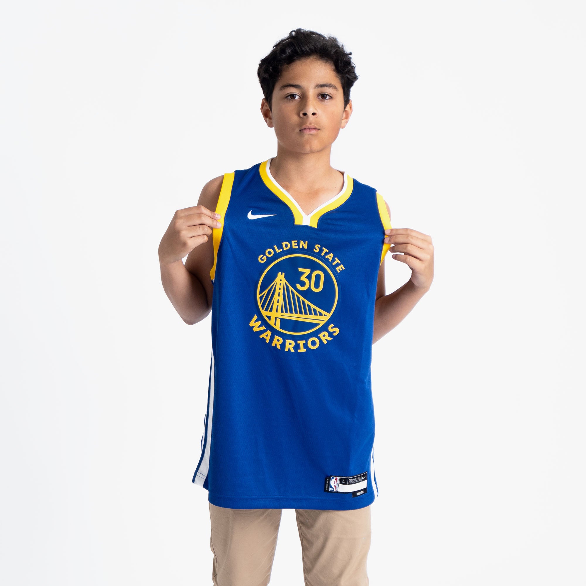 Steph Curry Size Medium (10-12) Youth Jersey