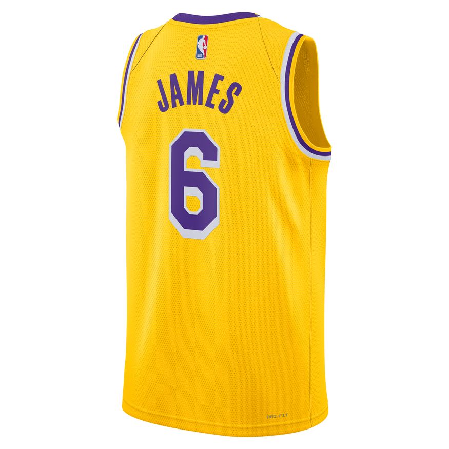 LeBron James Los Angeles Lakers 2023 City Edition NBA Swingman Jersey –  Basketball Jersey World