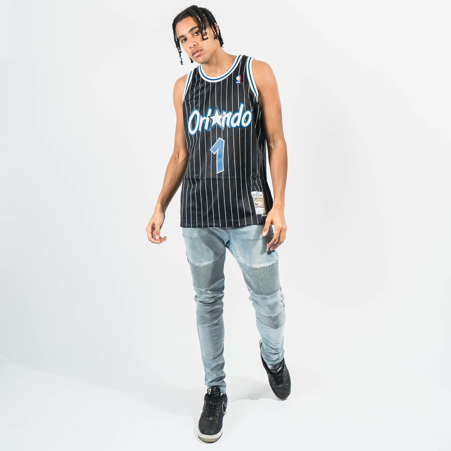 Penny Hardaway Orlando Magic HWC Throwback NBA Swingman Jersey