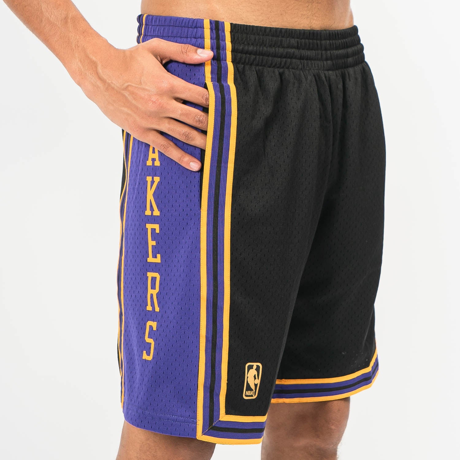 Men's Small Adidas NBA Hardwood Classic Los Angeles Lakers