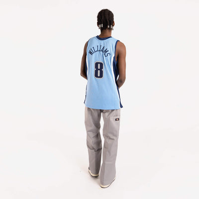 Men's Mitchell & Ness Deron Williams Blue Utah Jazz 2006-07 Hardwood Classics Swingman Jersey