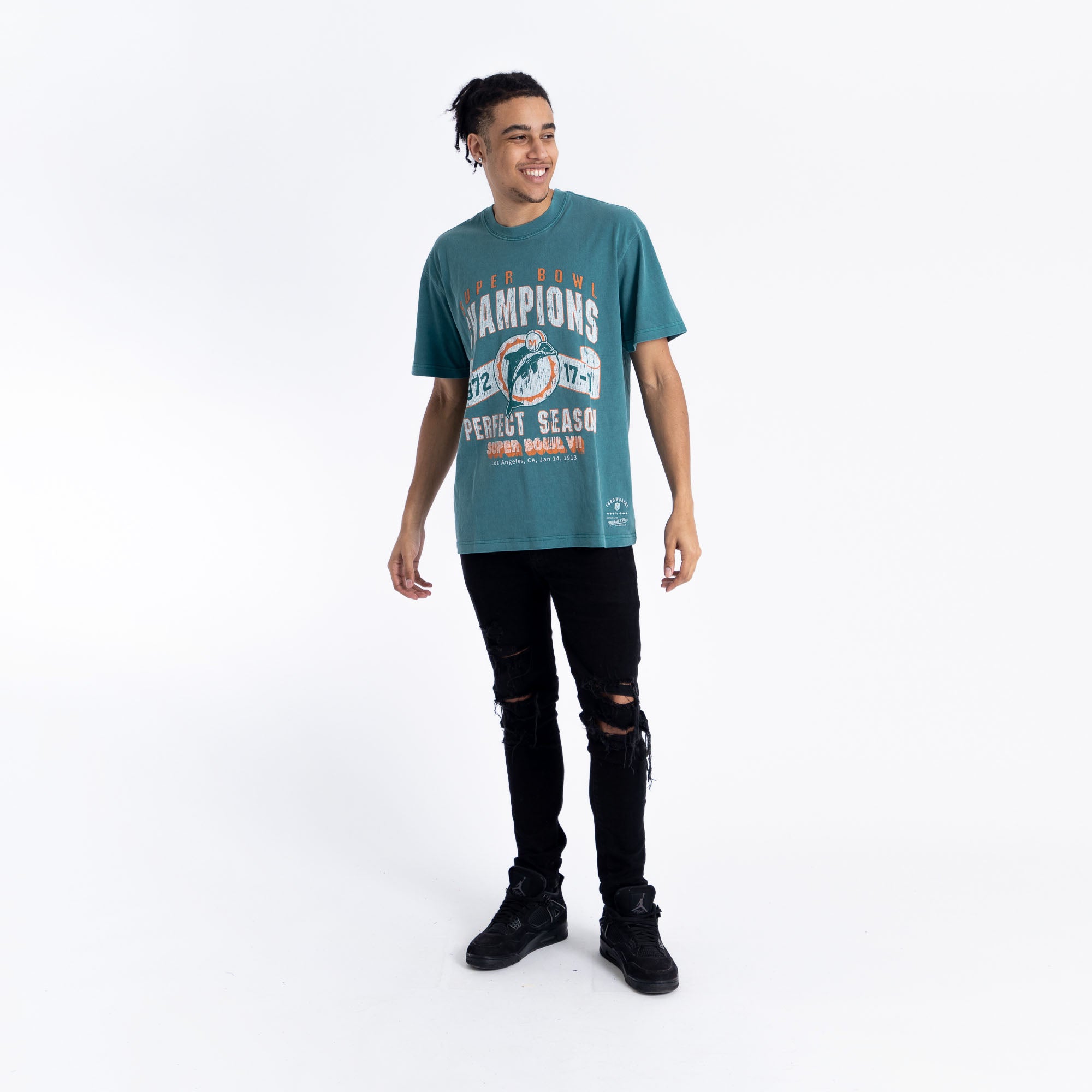 Miami Dolphins Vintage Super Bowl T-Shirt – Basketball Jersey World