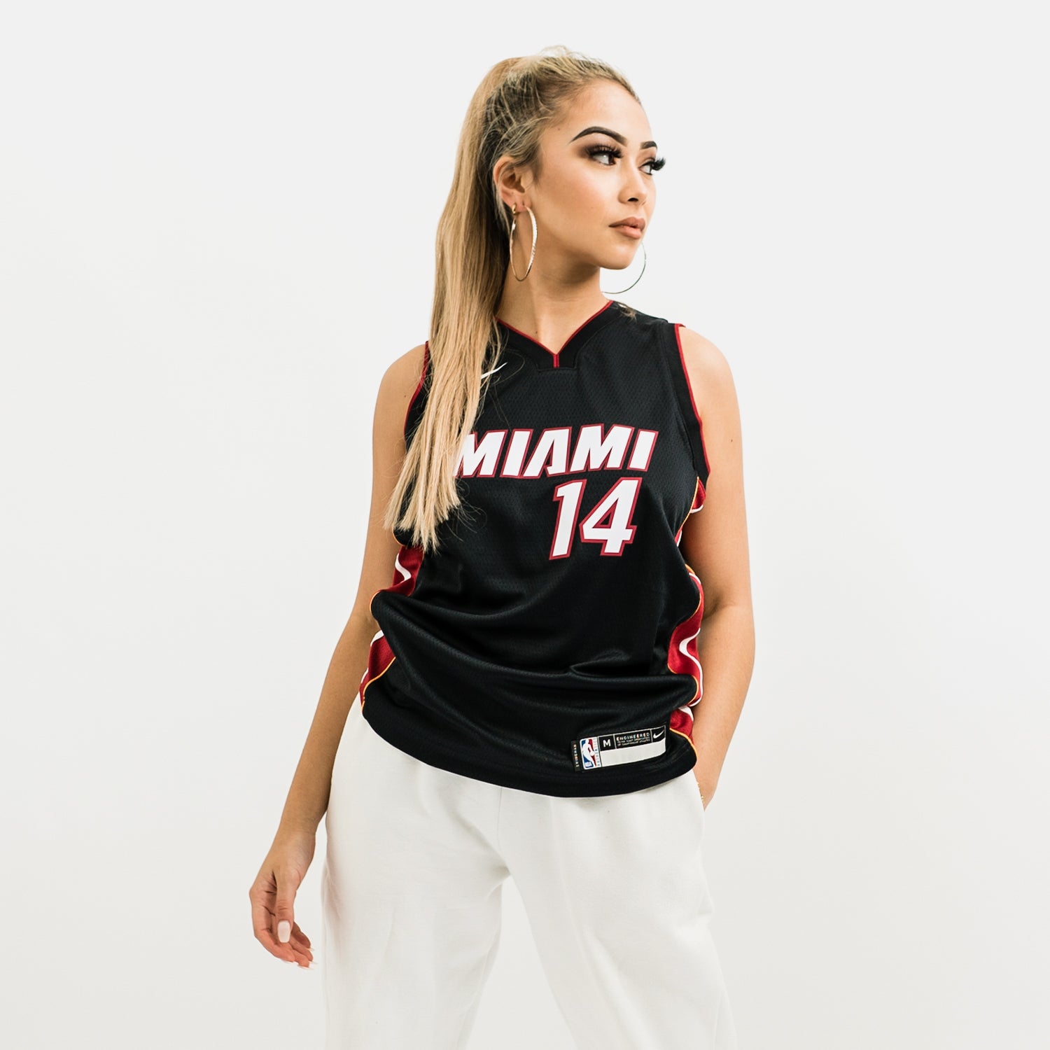 Nike Herro Miami Basketball Youth Jersey