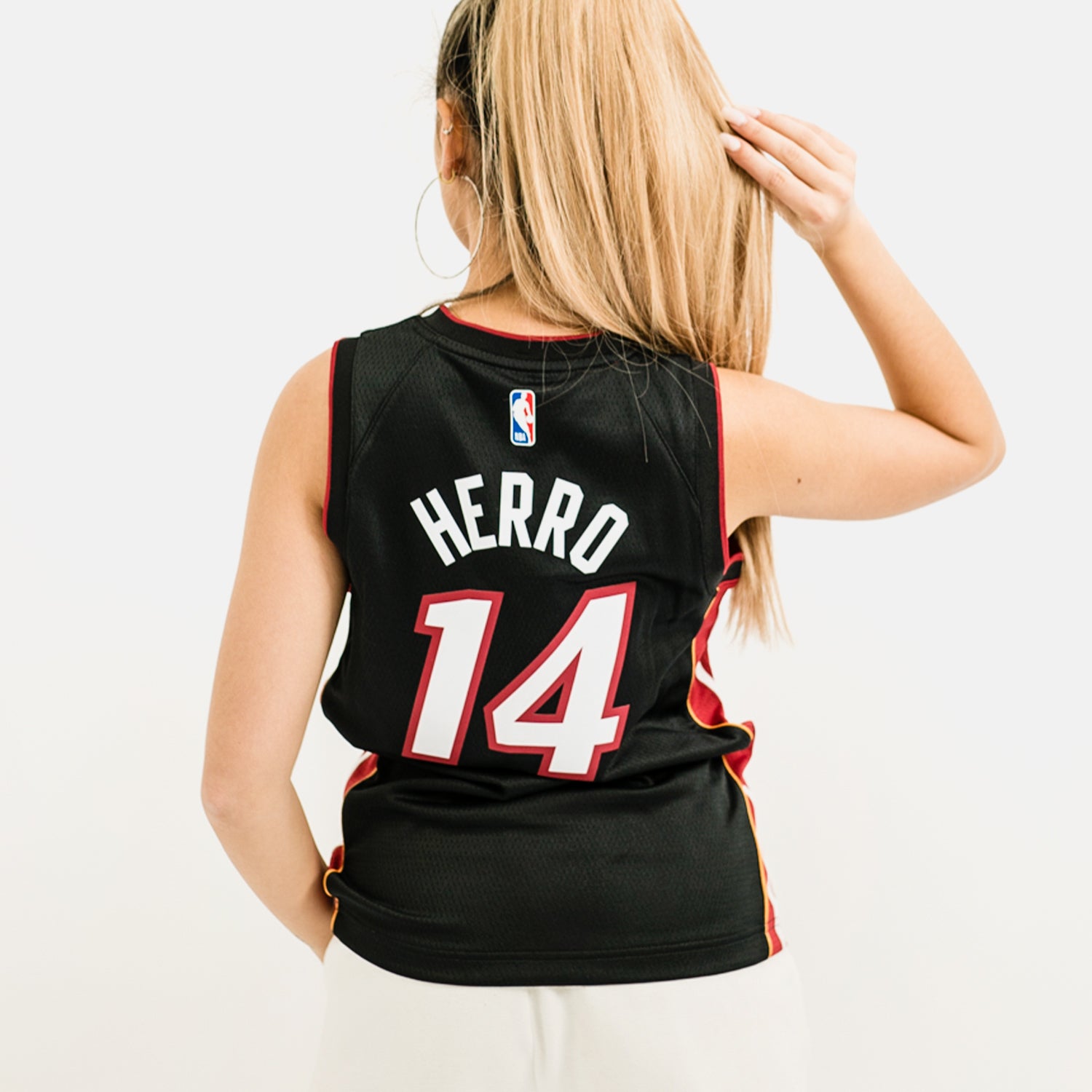 Tyler Herro Miami Heat 2023 Icon Edition Youth NBA Swingman Jersey