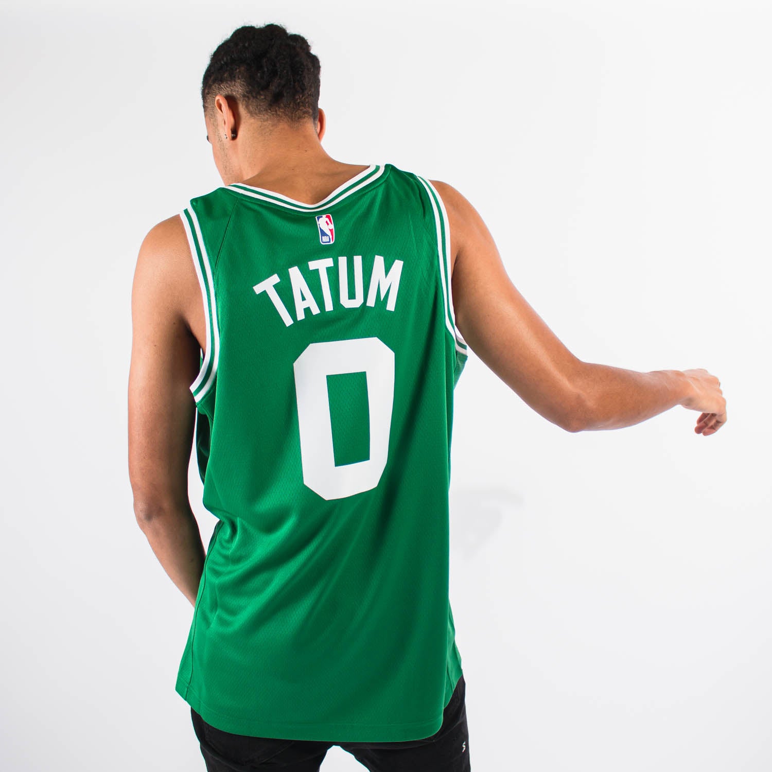 Jayson Tatum Boston Celtics Fanatics Branded Fast Break Replica Jersey  Black - Statement Edition