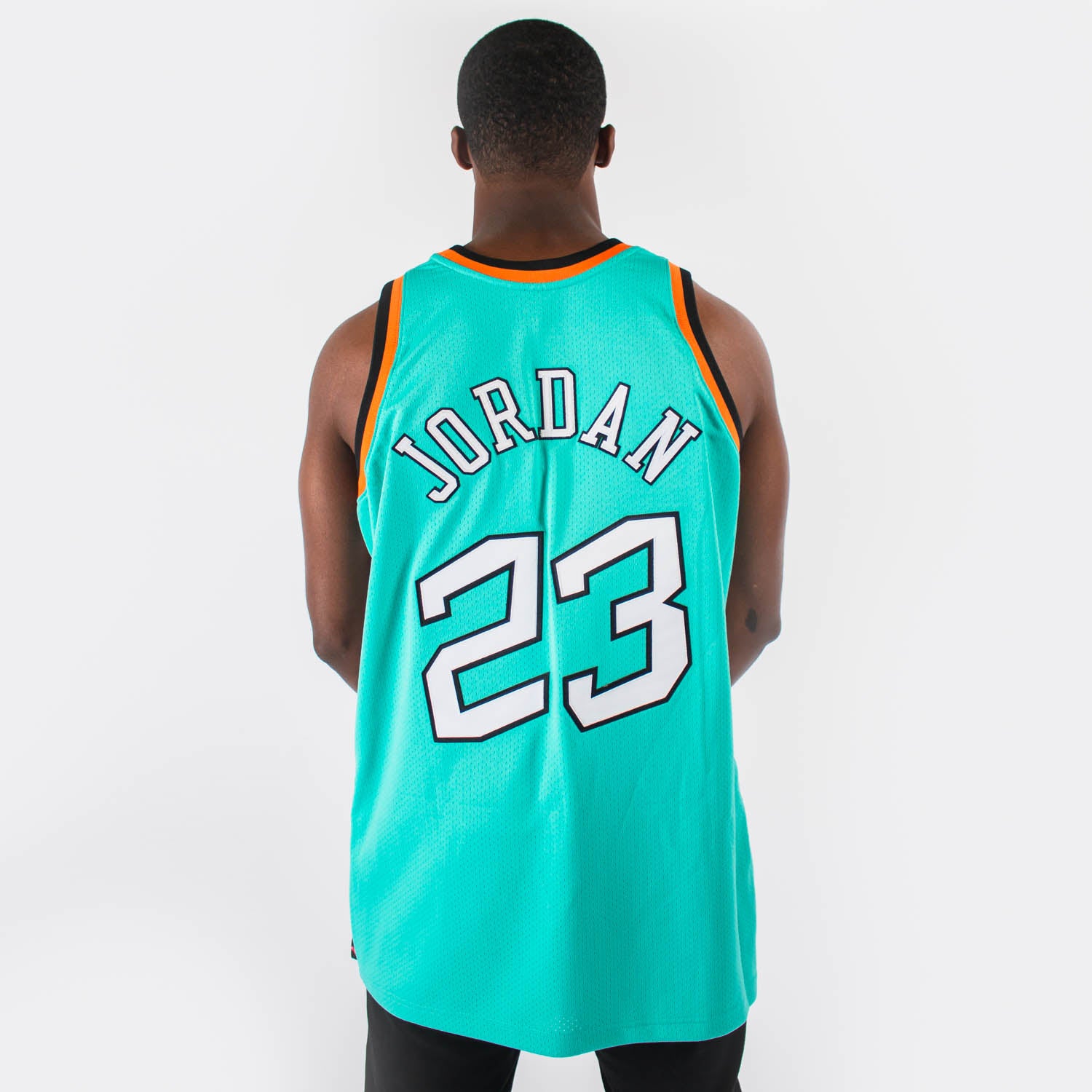 Mitchell & Ness Men's Chicago Bulls All Star Game '96 Michael Jordan #23  Teal Authentic Jersey
