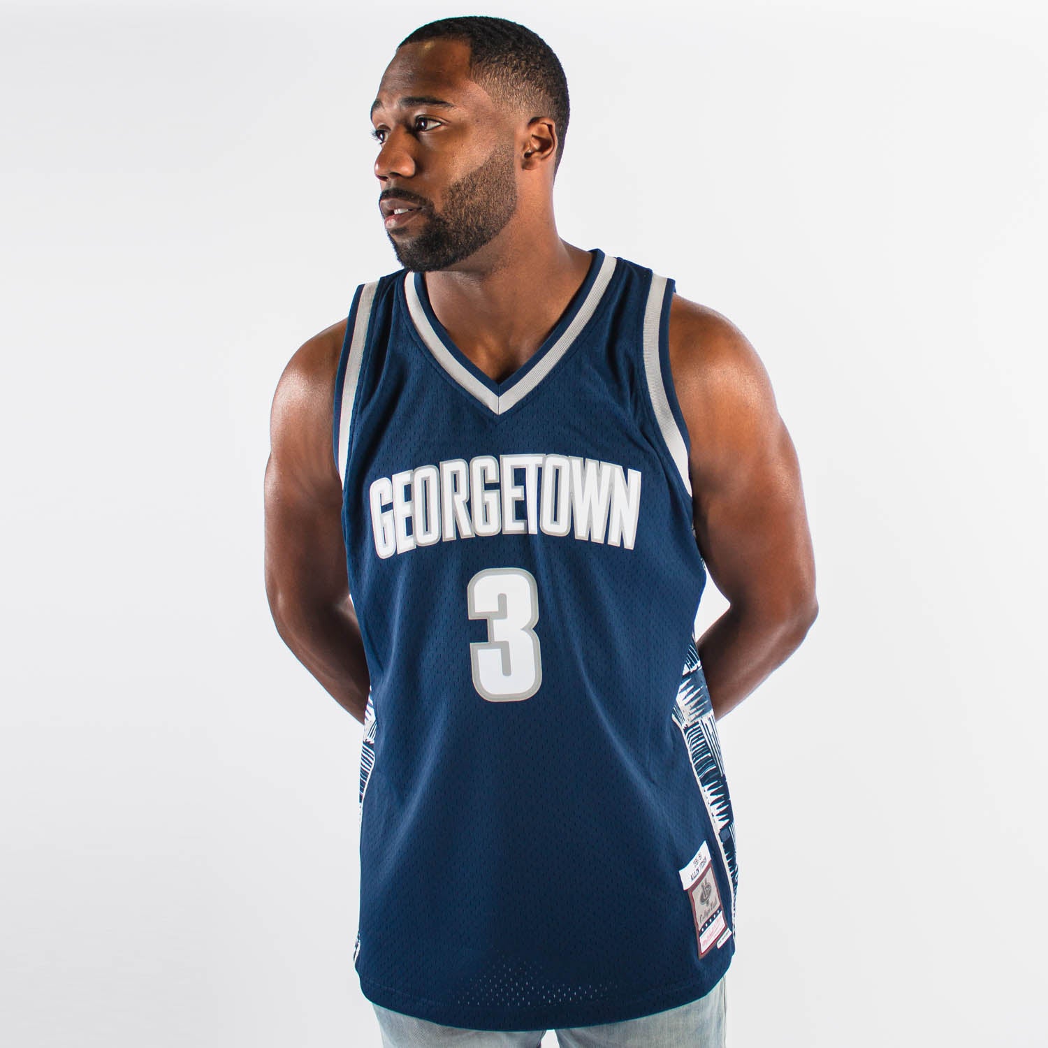 My Georgetown Hoyas Allen Iverson jersey : r/basketballjerseys