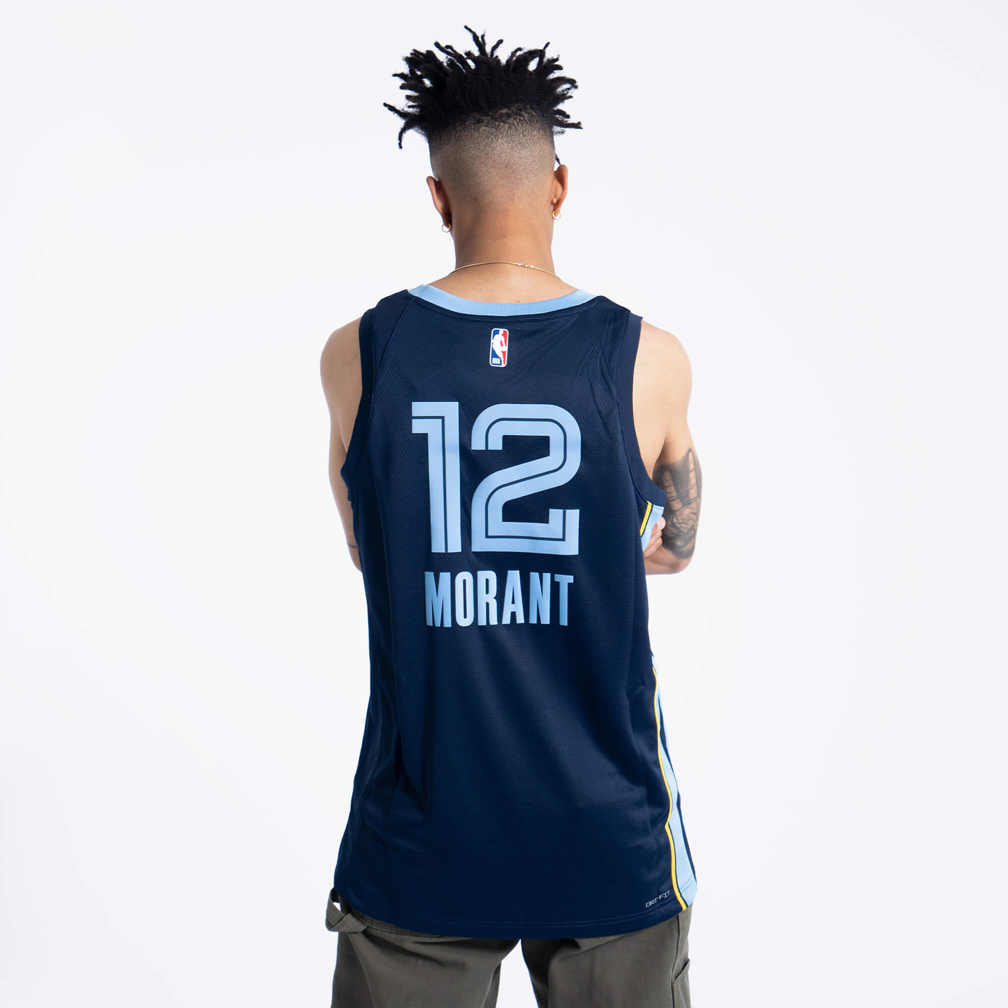 Ja Morant Memphis Grizzlies 35x43 Custom Framed Jersey 2020 Rookie o –