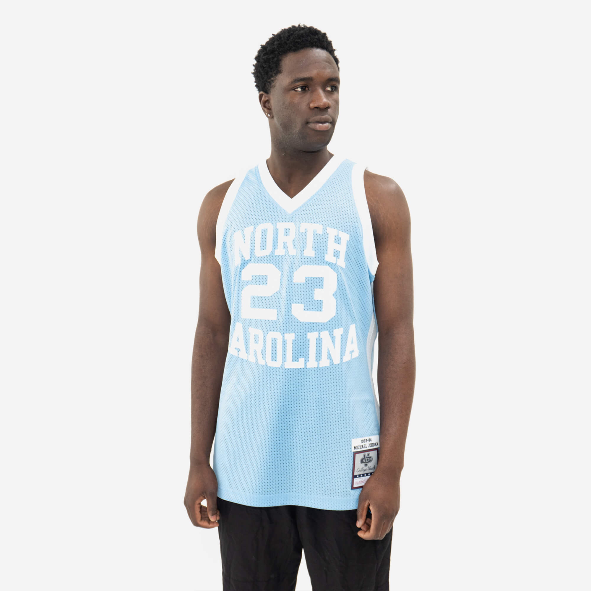 Michael Jordan North Carolina 1983-84 NCAA Authentic Shooting Shirt
