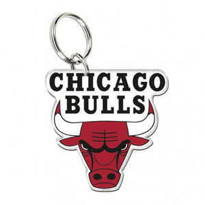 Chicago Bulls Premium Acrylic Team Logo NBA Keyring