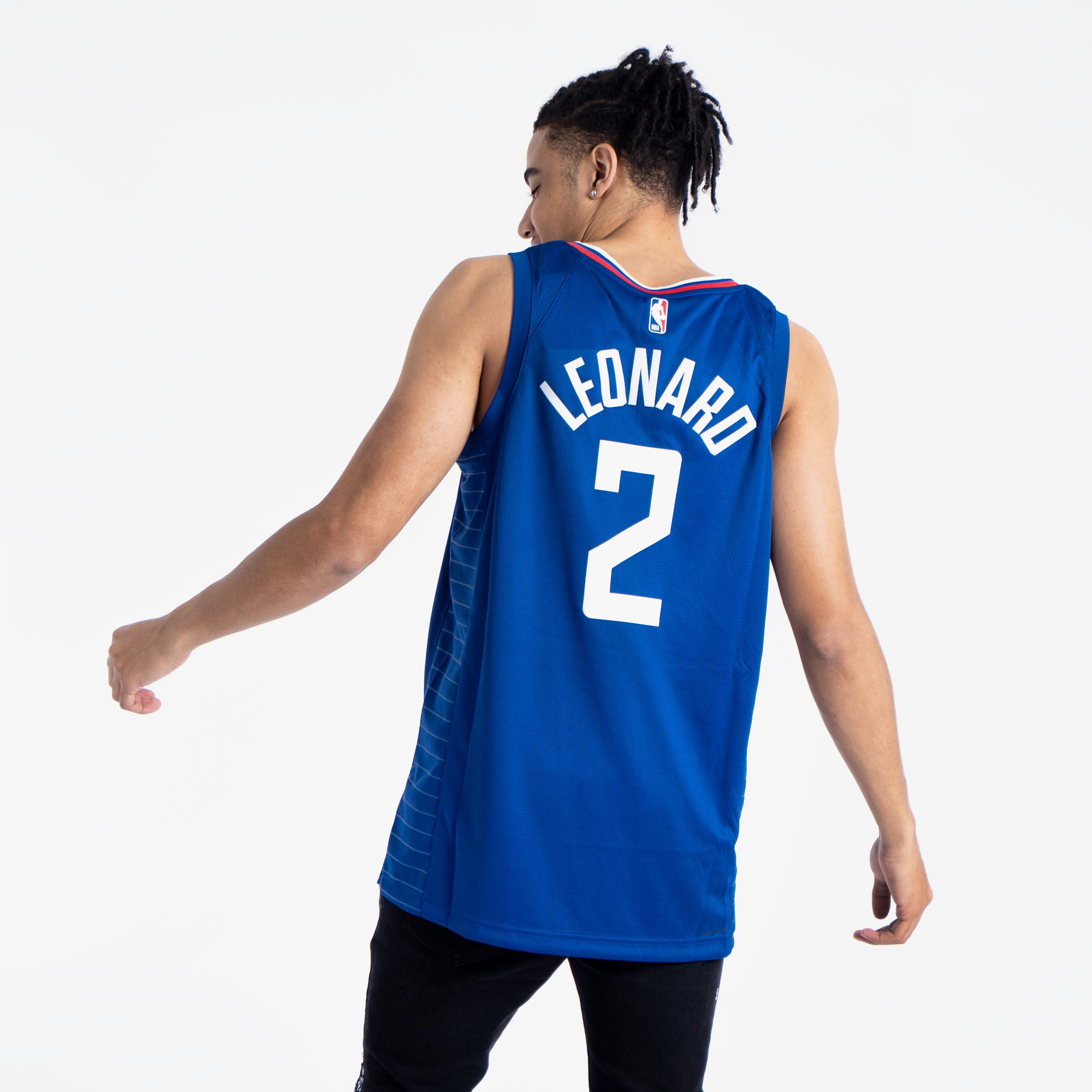La Clippers Youth Kawhi Leonard Nike Icon Edition Swingman Jersey