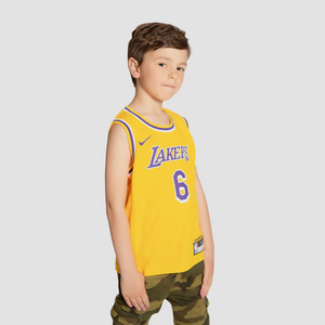 LeBron James Los Angeles Lakers 2023 Icon Edition Boys NBA Jersey