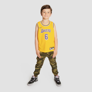 LeBron James Los Angeles Lakers 2023 Icon Edition Boys NBA Jersey