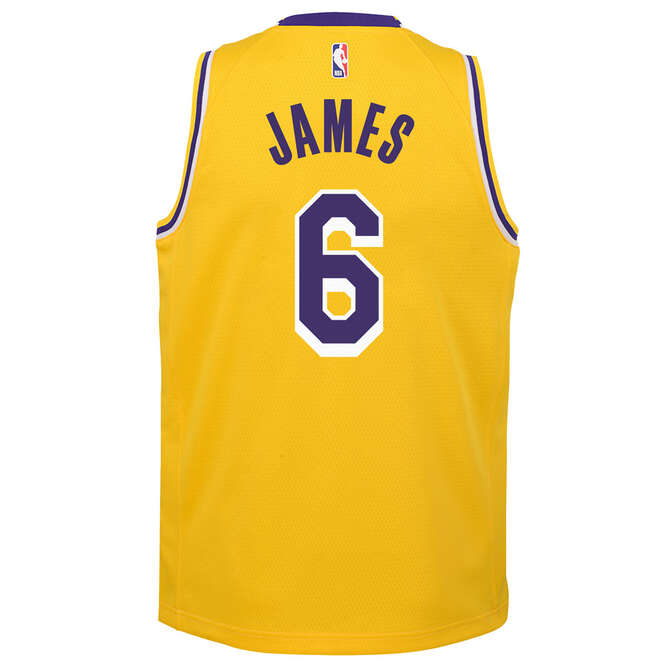 LeBron James Los Angeles Lakers Nike Gold 2022/23 Swingman Jersey - Icon  Edition