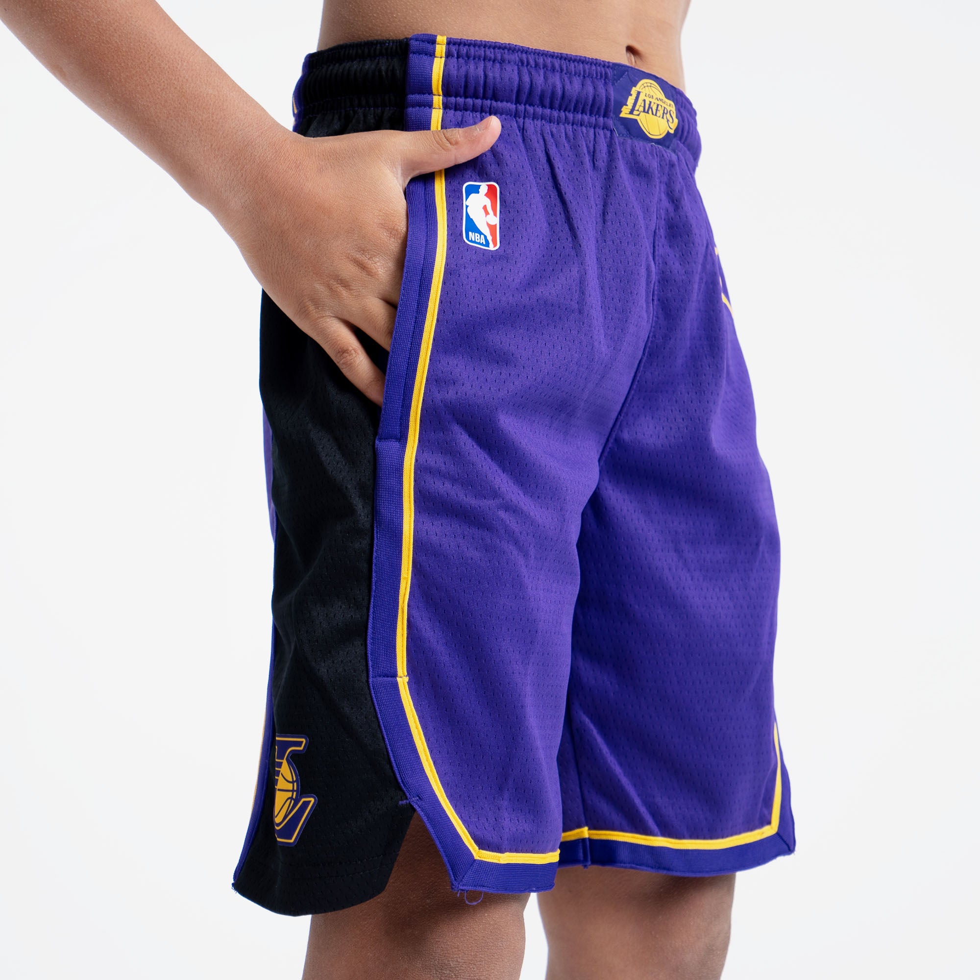 Los Angeles Lakers Icon Edition Men's Nike NBA Swingman Shorts