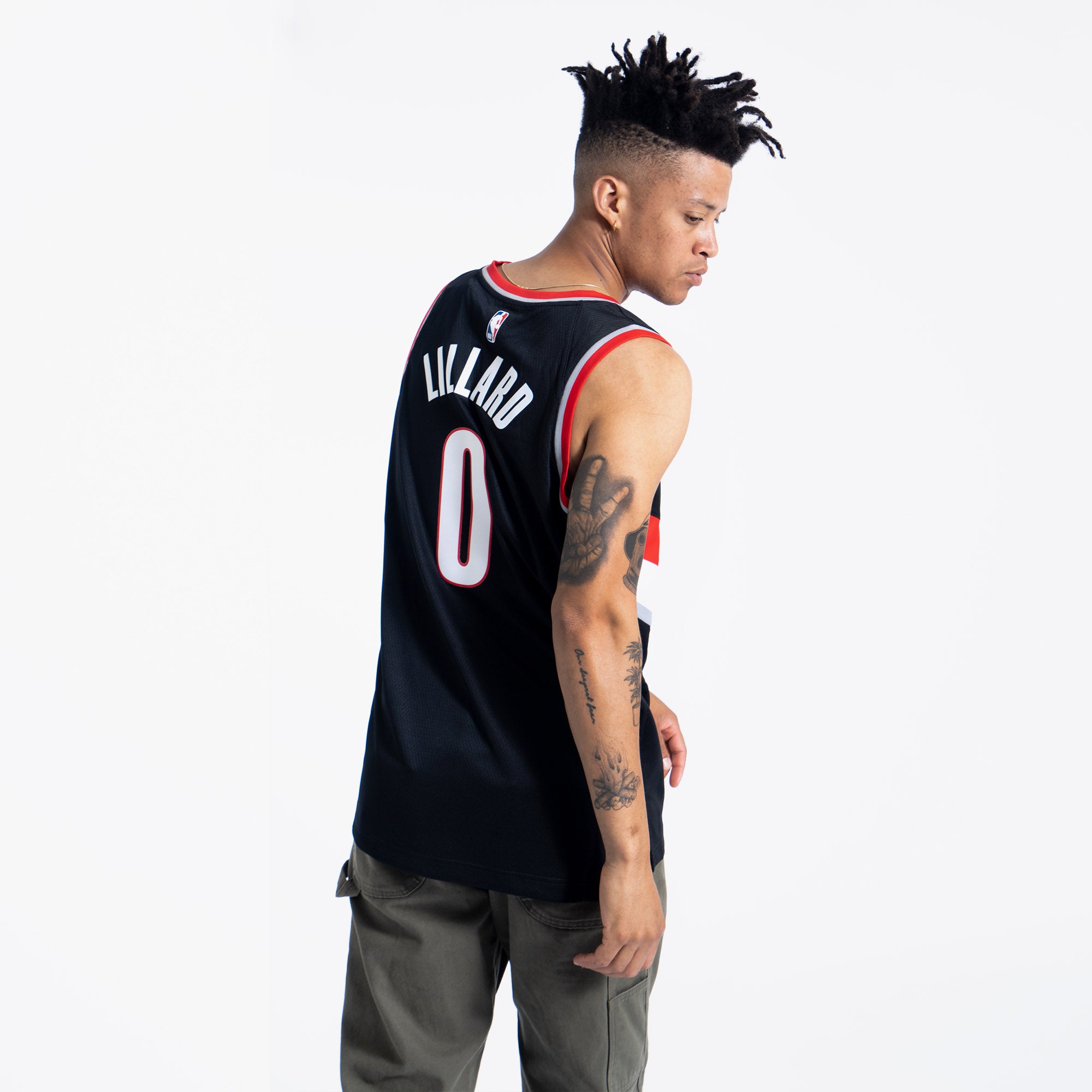 Adidas Damian Lillard Rip City Portland NBA Basketball Jersey L –  Rare_Wear_Attire