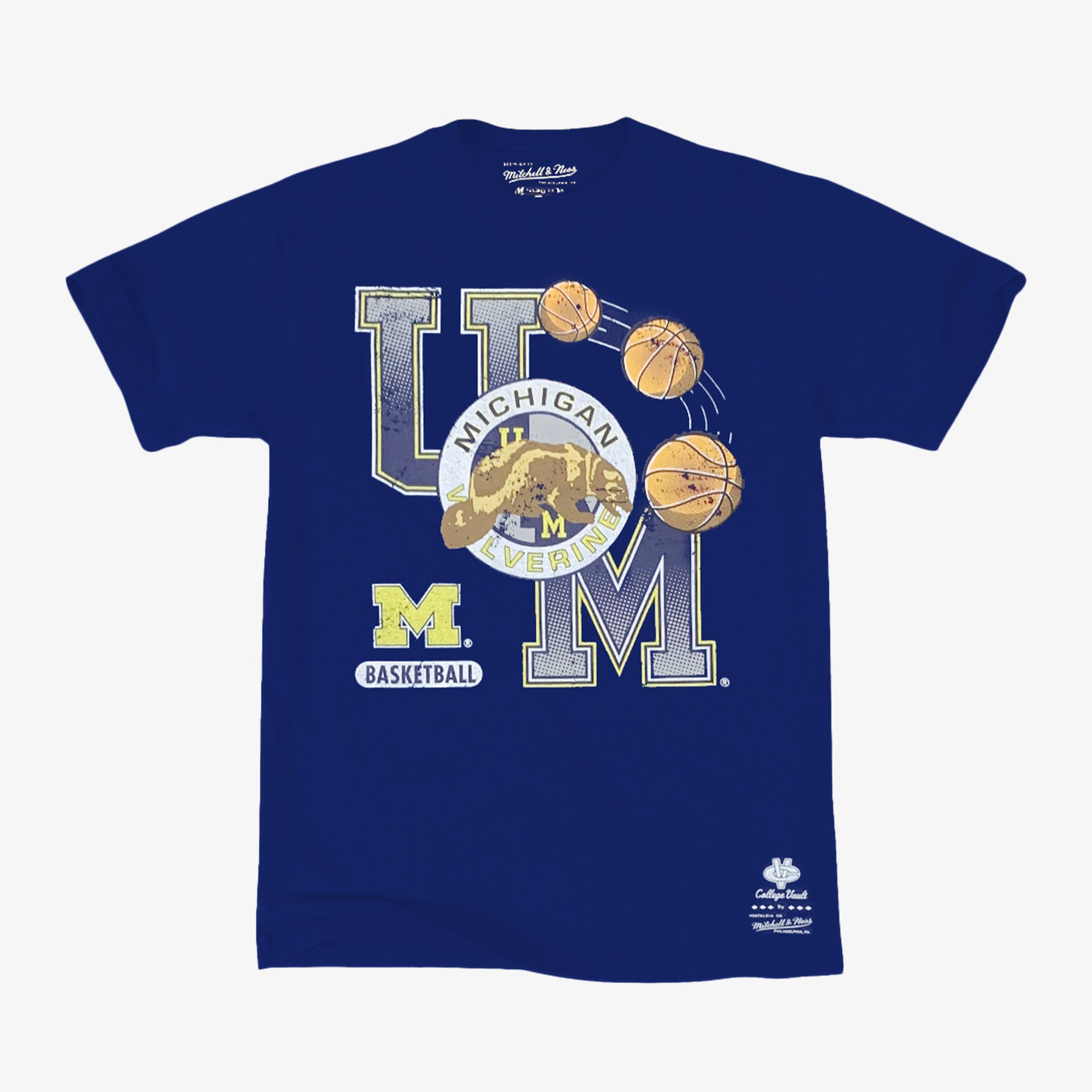 Michigan Wolverines U of M NCAA T-Shirt – Basketball Jersey World