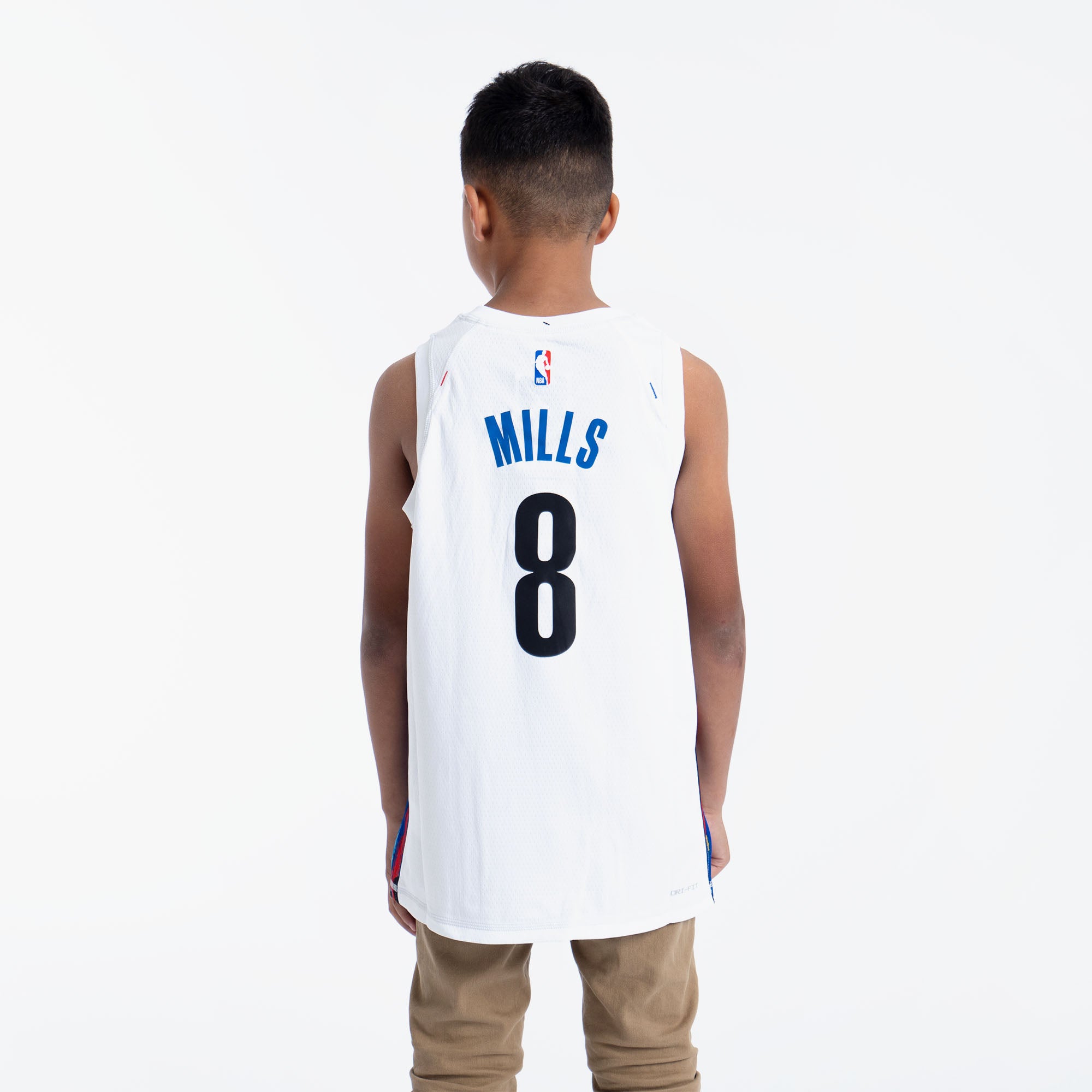 Brooklyn Nets Patty Mills 2022-23 White Jersey