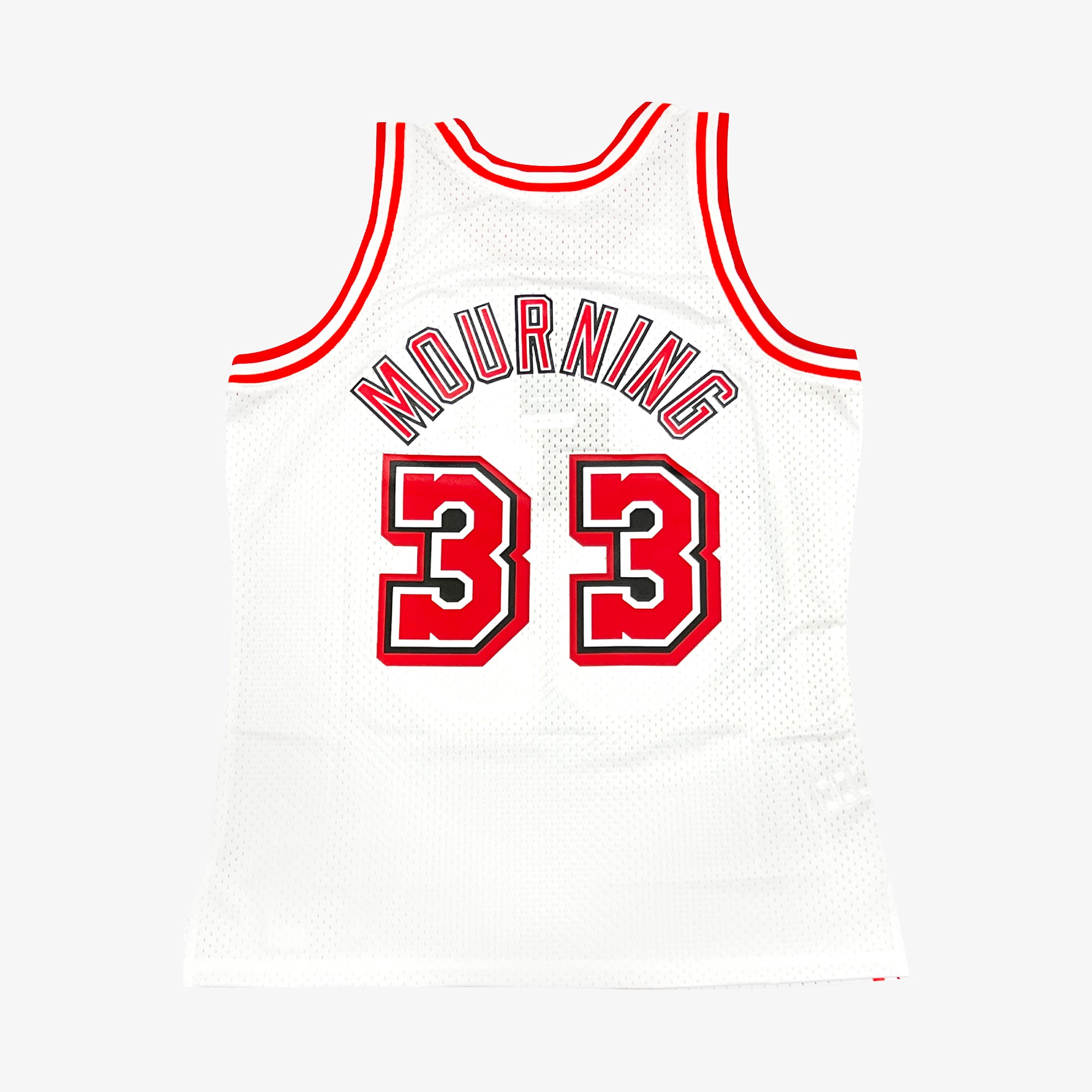 Alonzo Mourning Miami Heat HWC Throwback NBA Swingman Jersey – Basketball  Jersey World