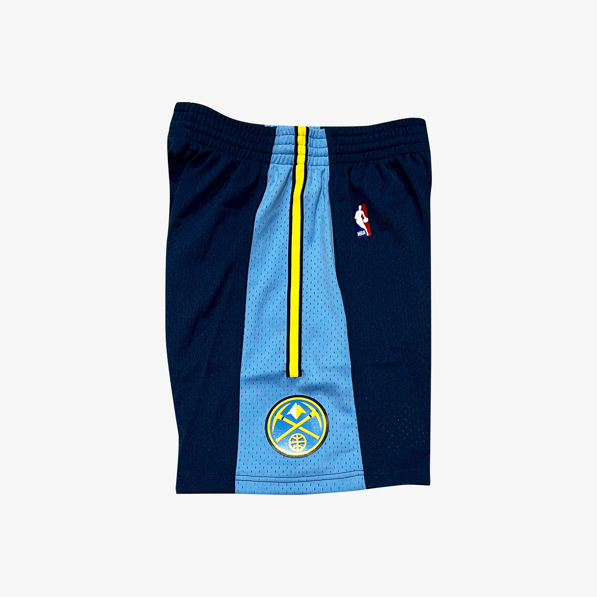 Collect & Select Denver Nuggets NBA Swingman Basketball Shorts Size XS  Rainbow