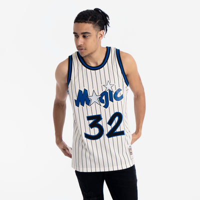 Shaquille O'Neal Orlando Magic HWC Throwback NBA Swingman Jersey –  Basketball Jersey World