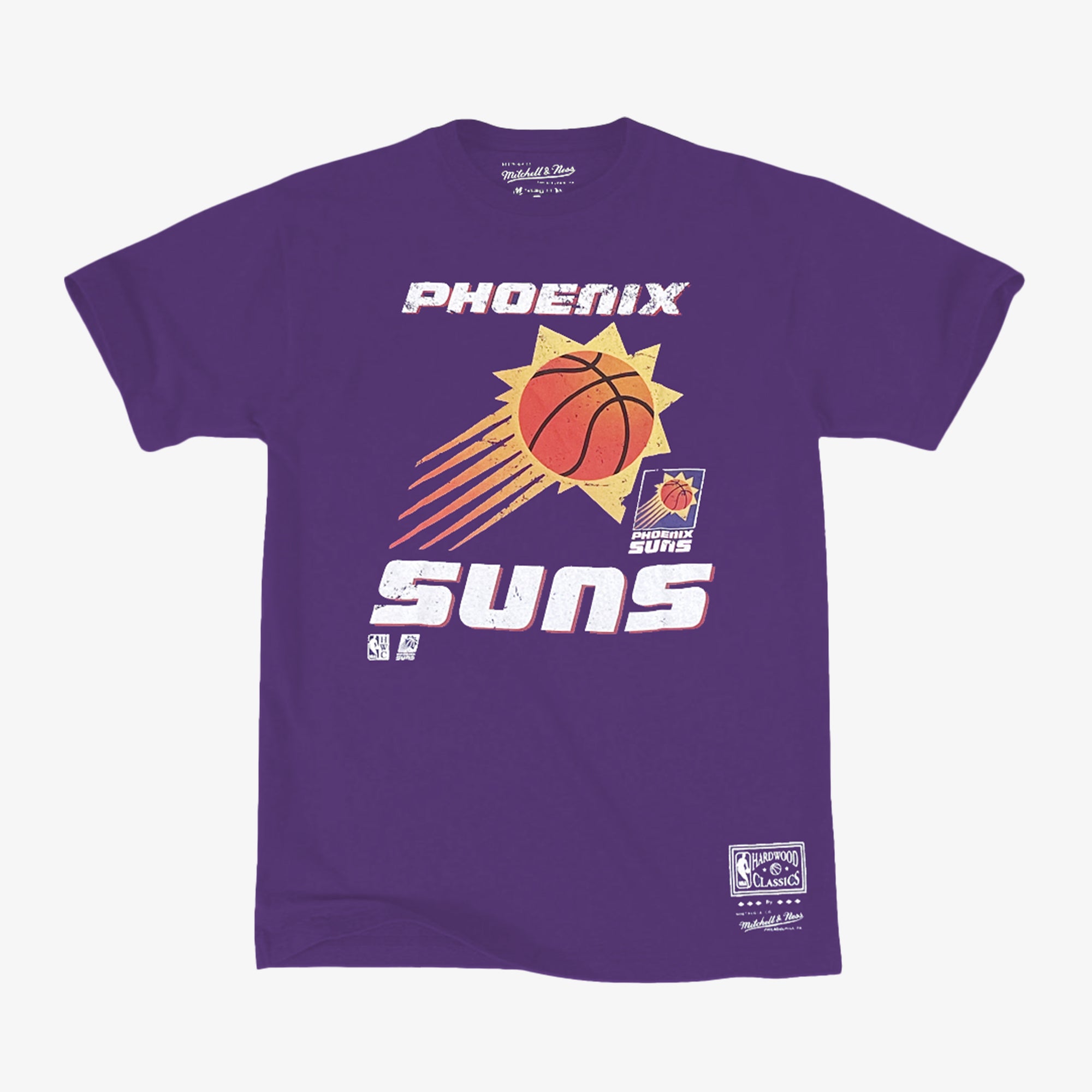 Phoenix Suns Vintage Hardwood Classics Big Logo NBA T-Shirt