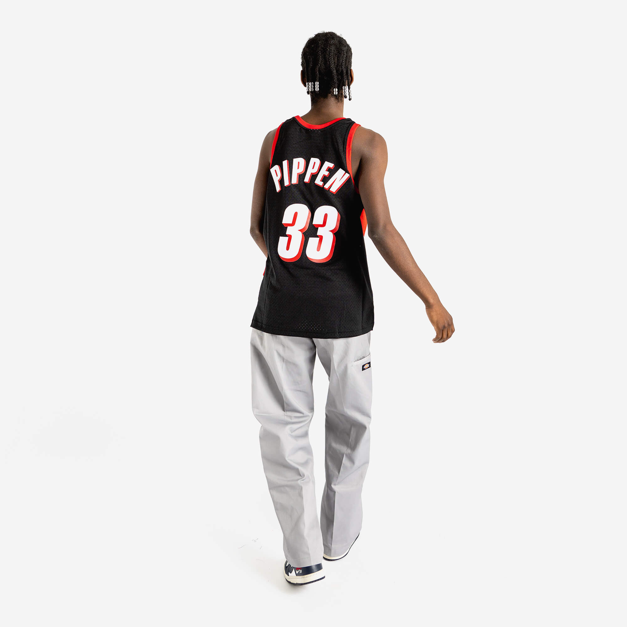 NIKE AUTHENTIC PORTLAND TRAIL BLAZERS SCOTTIE PIPPEN HOME WHITE AUTHENTIC  JERSEY REVIEW! 