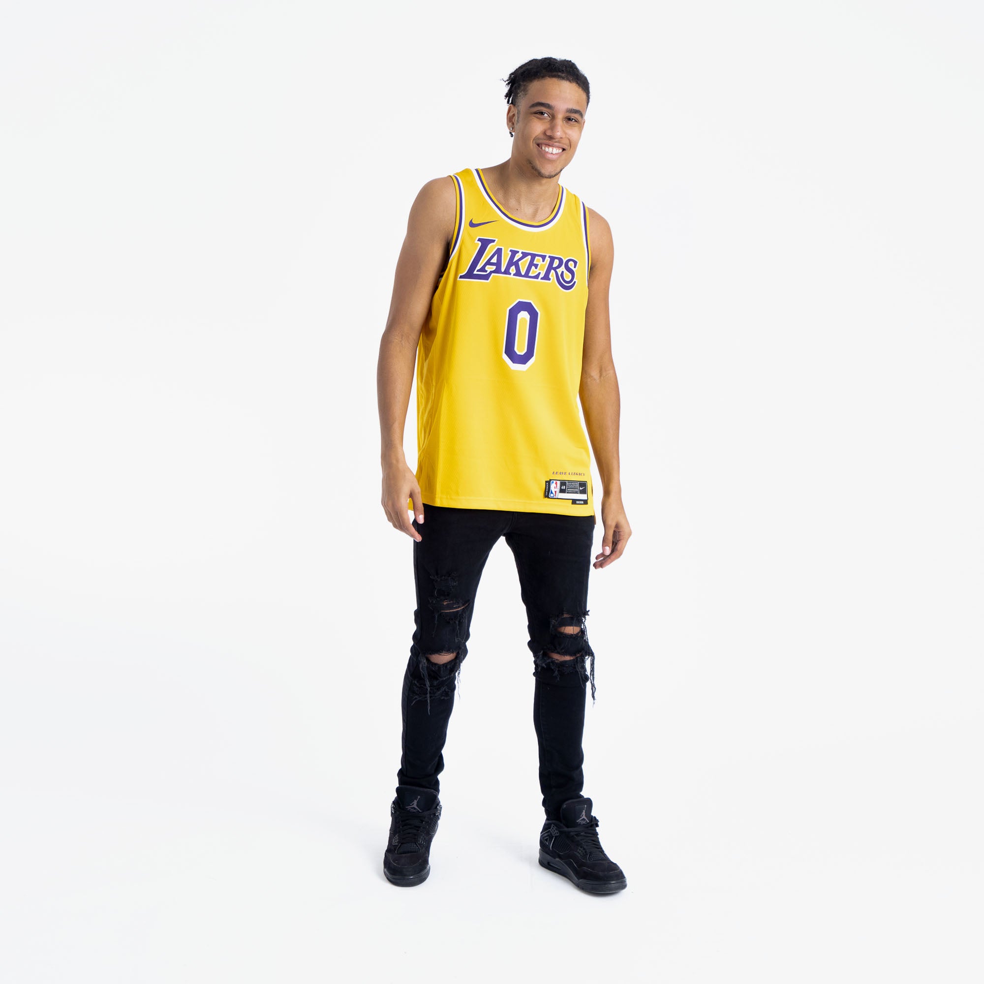 Los Angeles Lakers Russell Westbrook Icon Swingman Jersey – Lakers Store