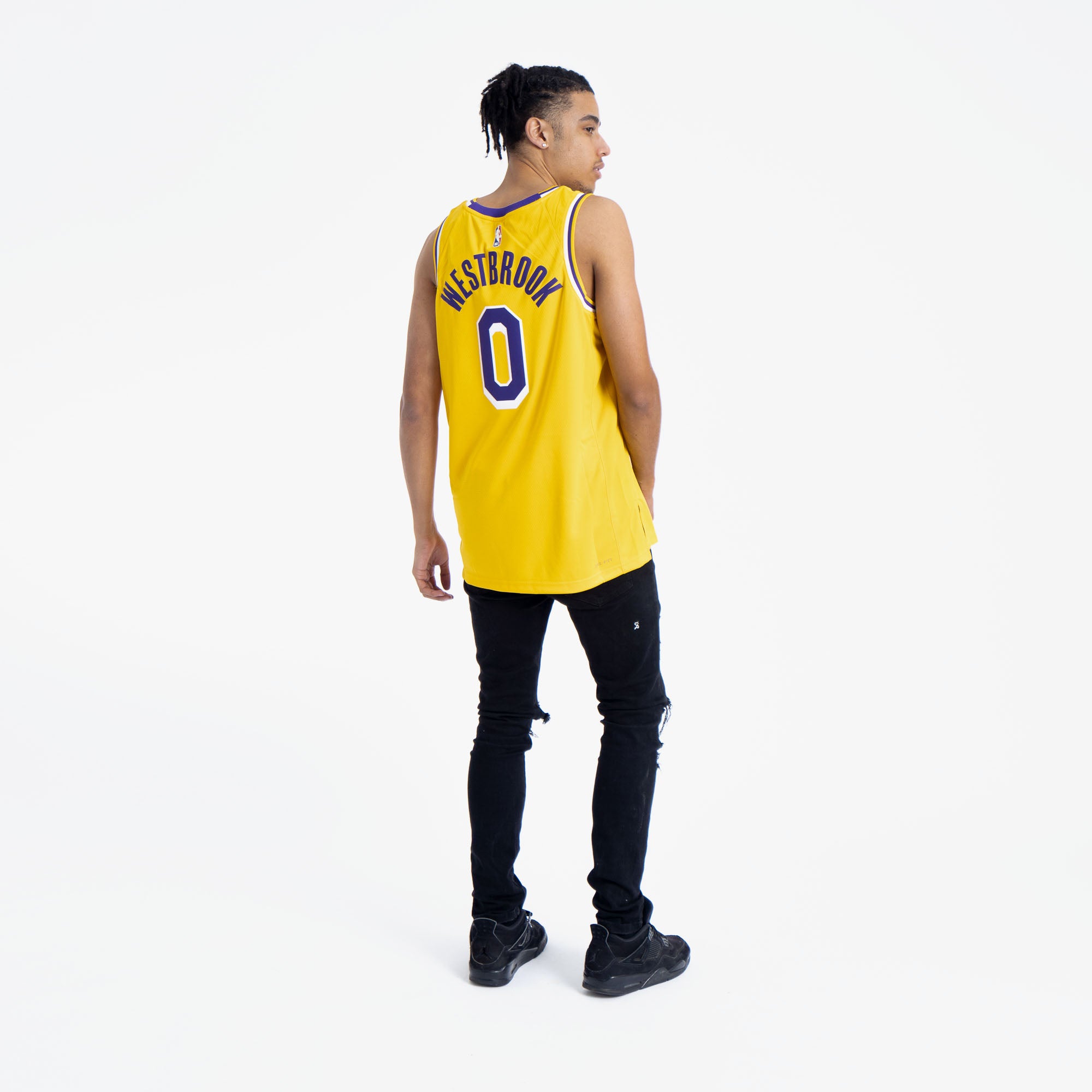 Los Angeles Lakers Nike Icon Edition Swingman Jersey - Gold