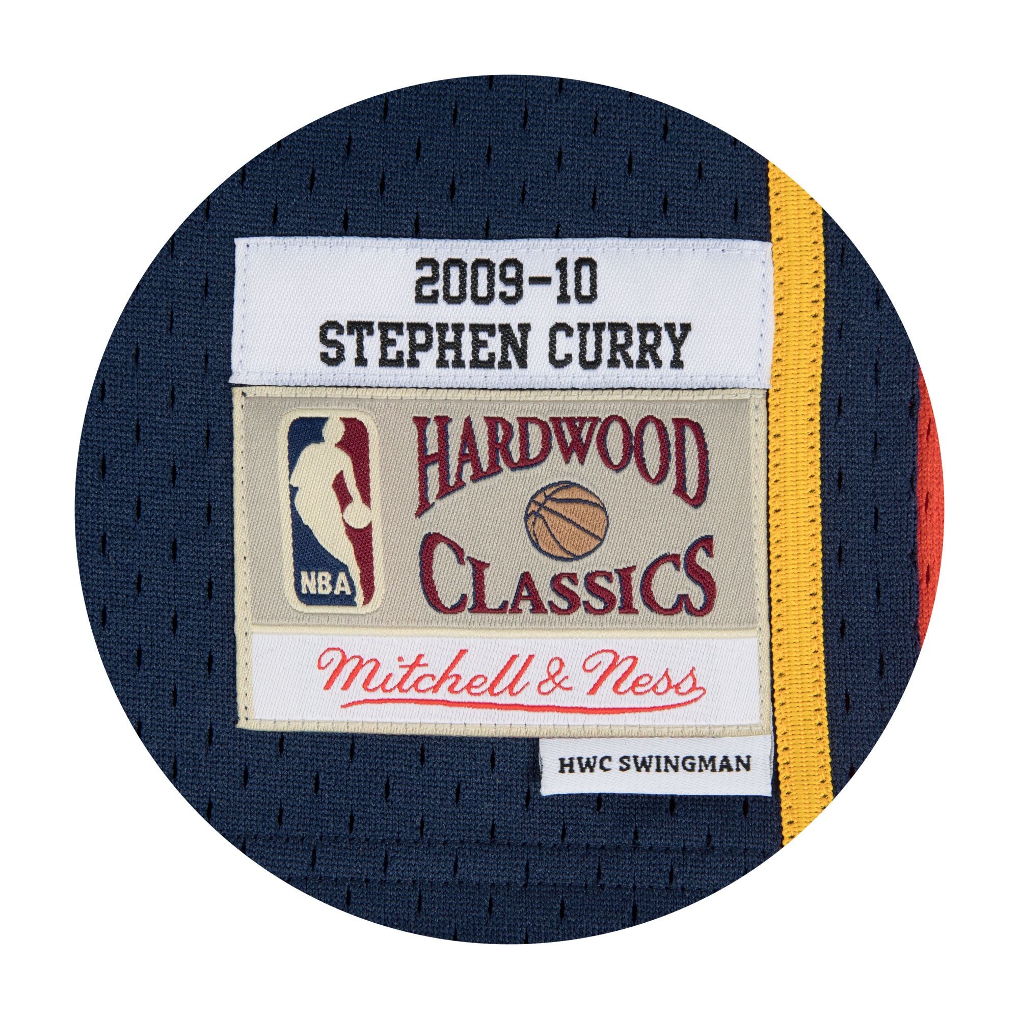 Stephen Curry Golden State Warriors Mitchell & Ness Big Tall Hardwood Classics Jersey - Navy