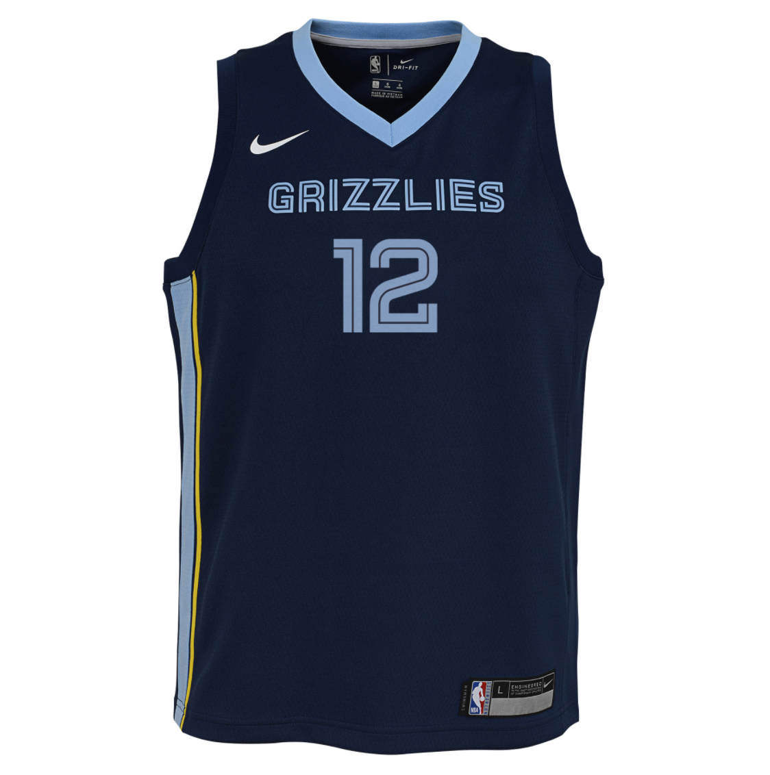 Ja Morant Memphis Grizzlies 2023 Icon Edition Youth NBA Swingman