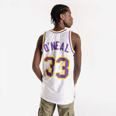 Men's Mitchell & Ness Shaquille O'Neal Purple LSU Tigers Authentic Jersey