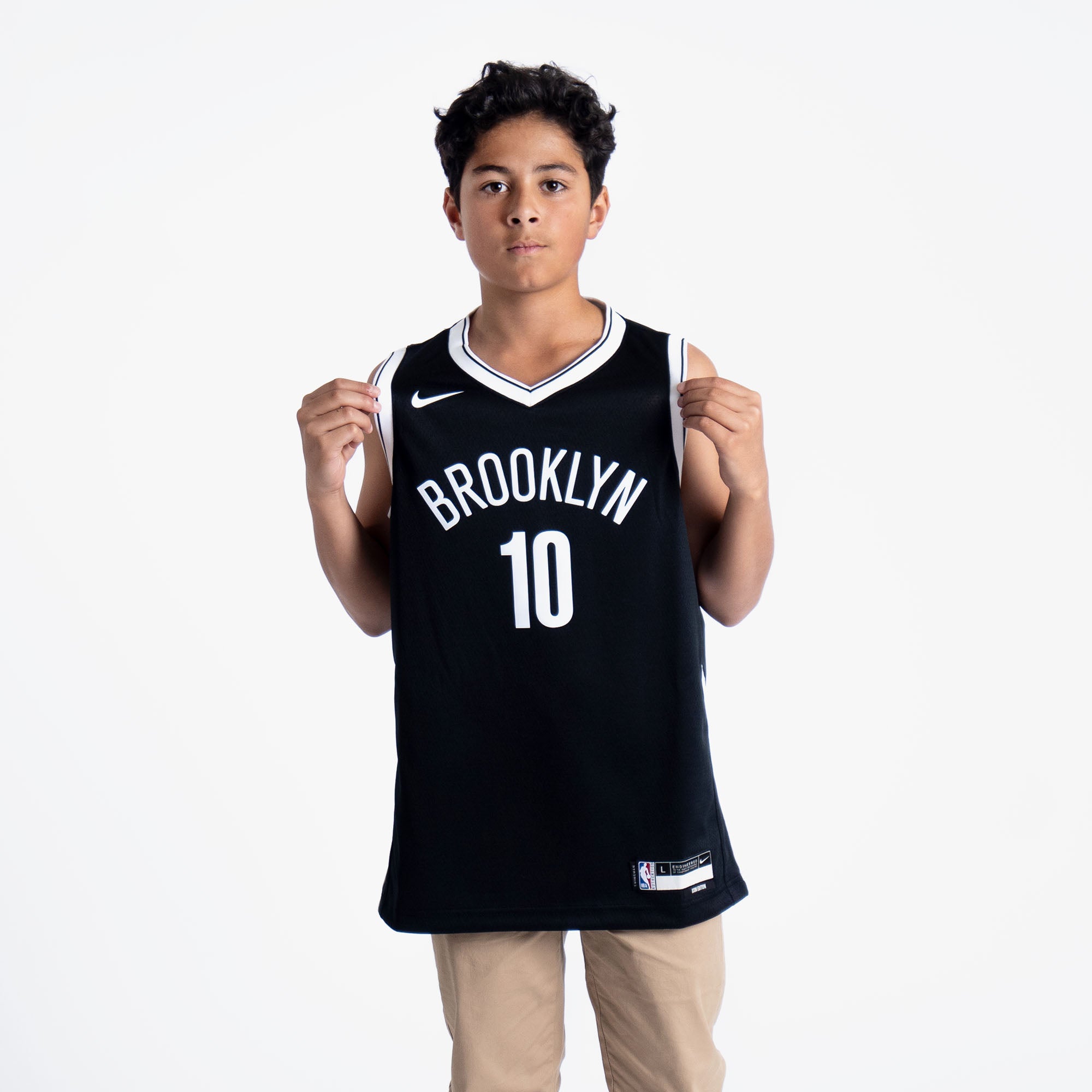 Brooklyn Nets Nike Icon Edition Swingman Jersey - Black - Patty
