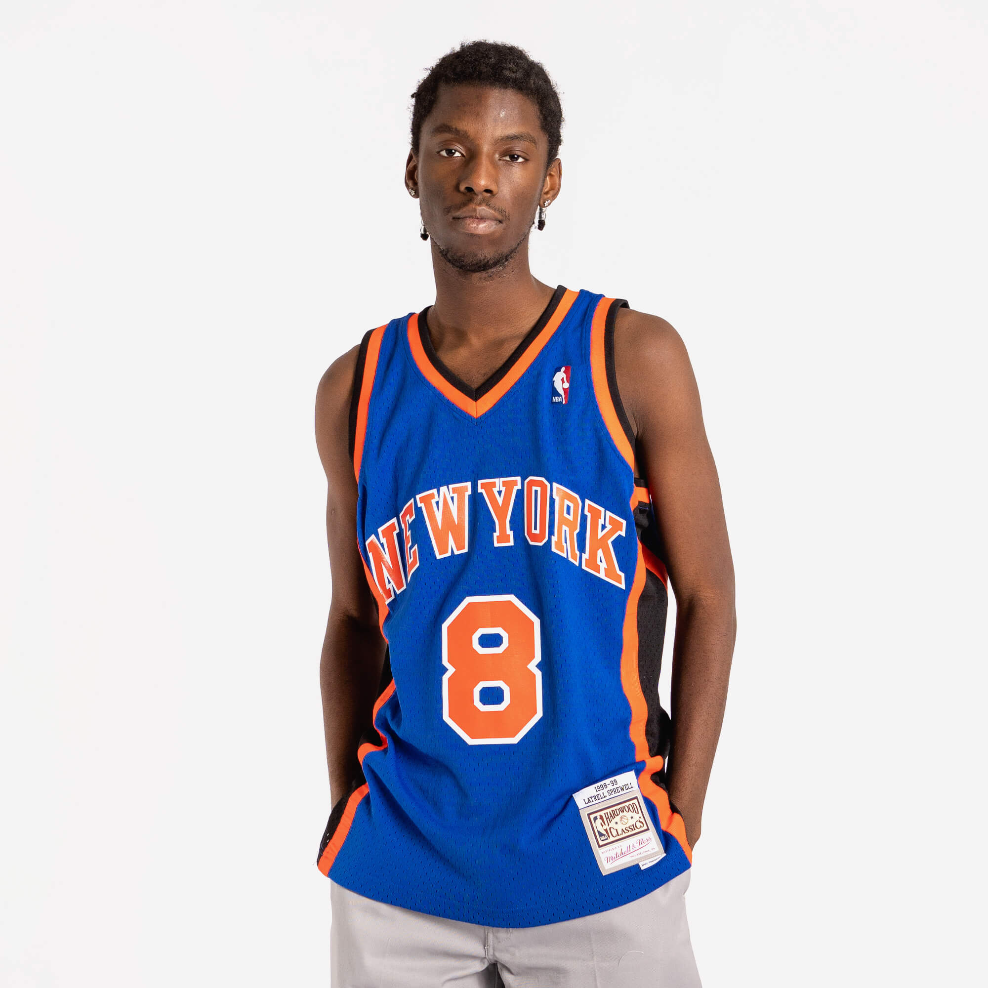 Custom Alleson Adult NBA New York Knicks Reversible Jersey