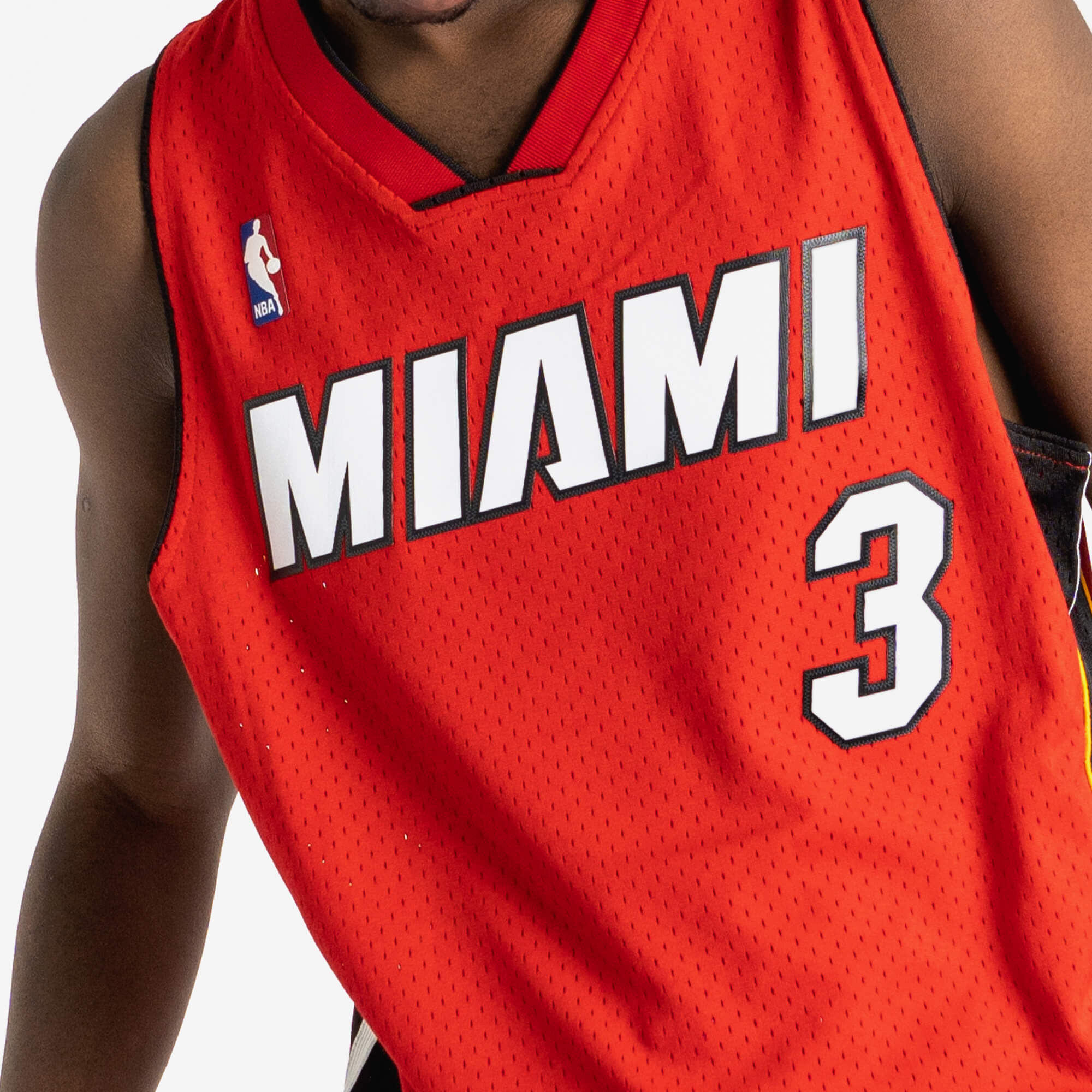 Dwyane Wade Miami Heat Hardwood Classics Throwback NBA Swingman