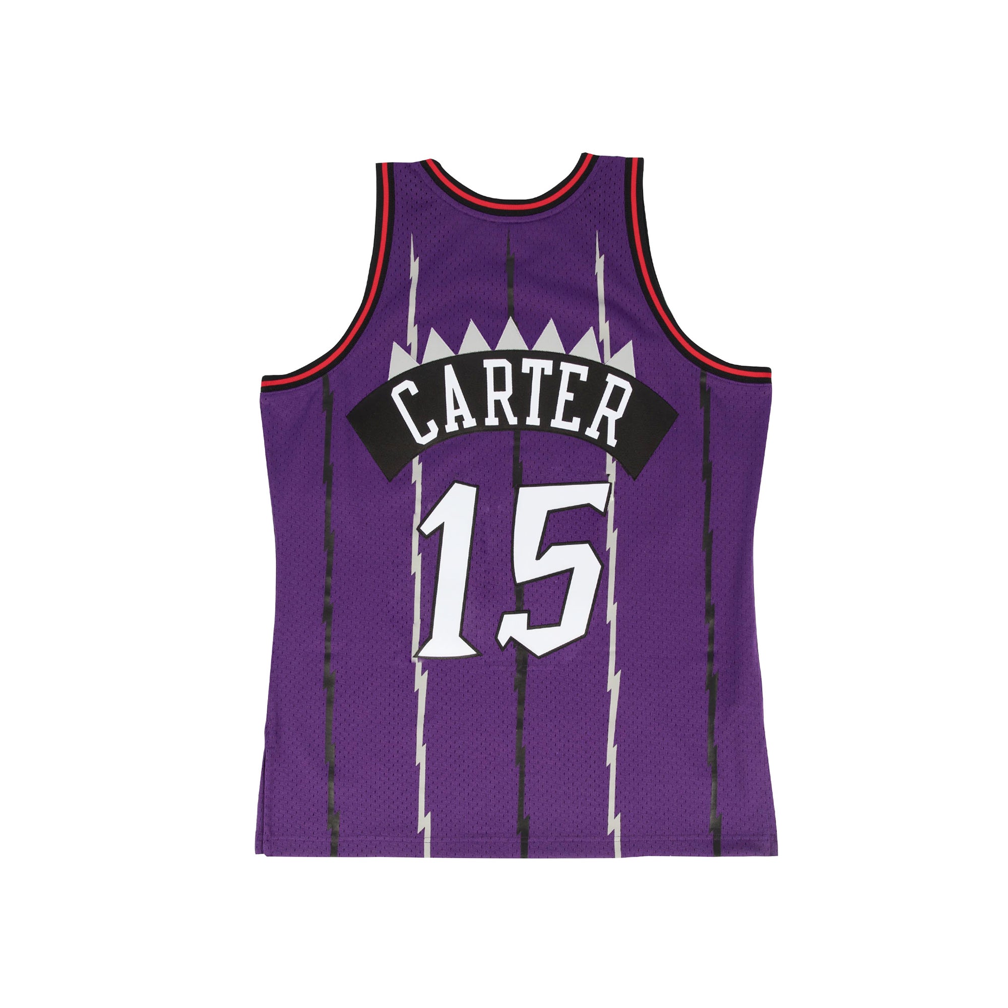 Reebok Toronto Raptors Vince carter jersey youth Sz M vintage nba away  purple