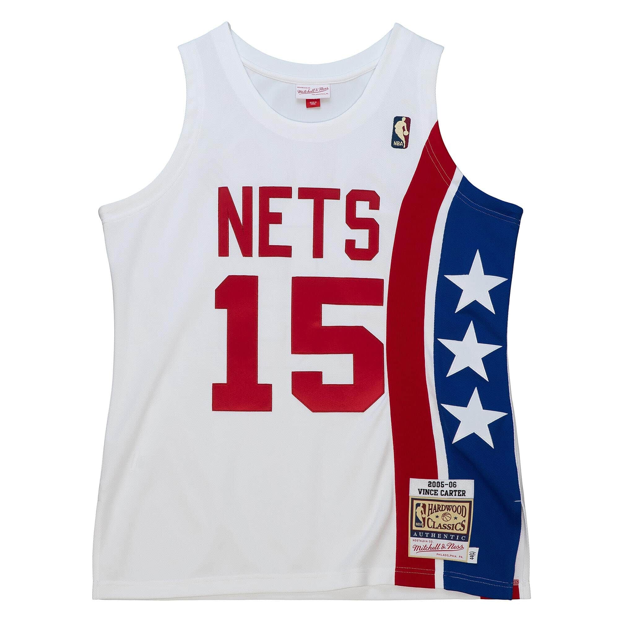 Vintage New Jersey Nets Vince Carter Basketball Jersey Authentic