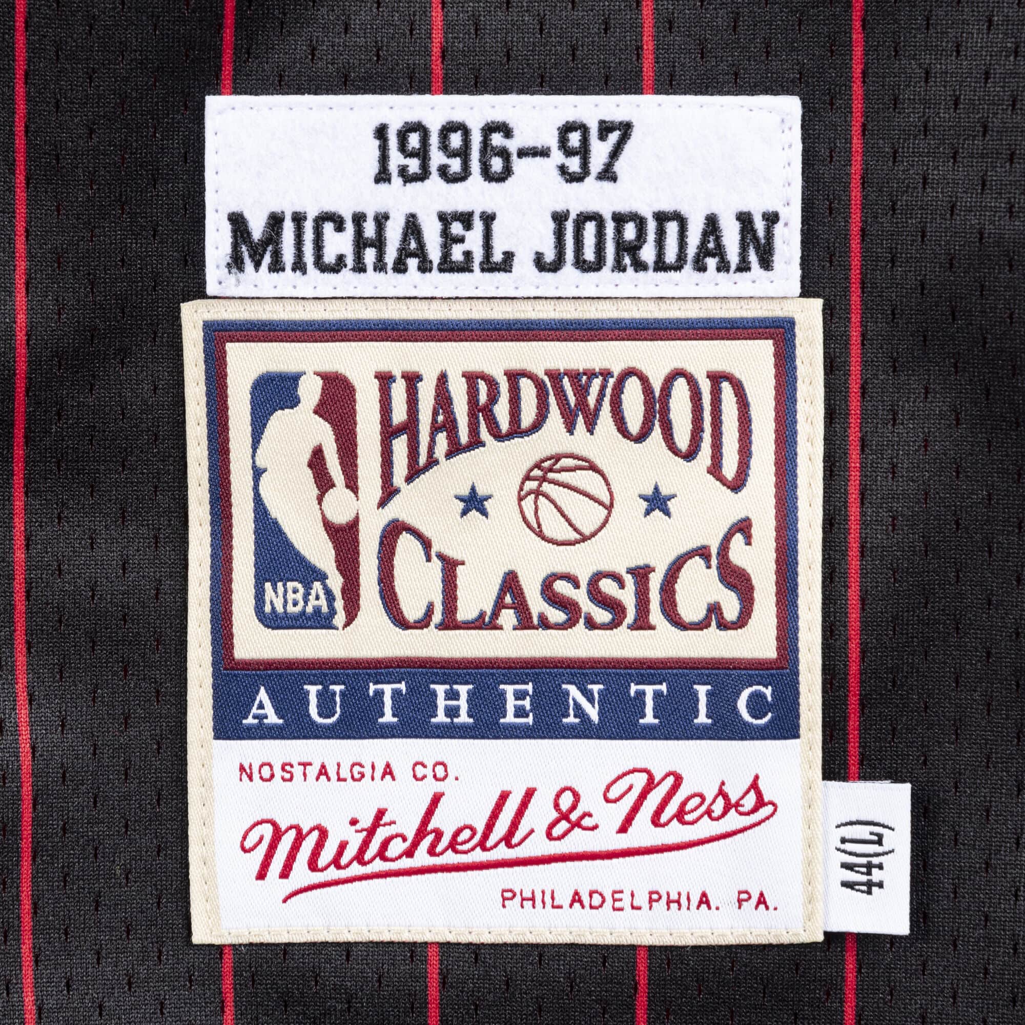 Nike Chicago Bulls Michael Jordan Authentic Pinstripe Jersey (Size 52) NWT  — Roots