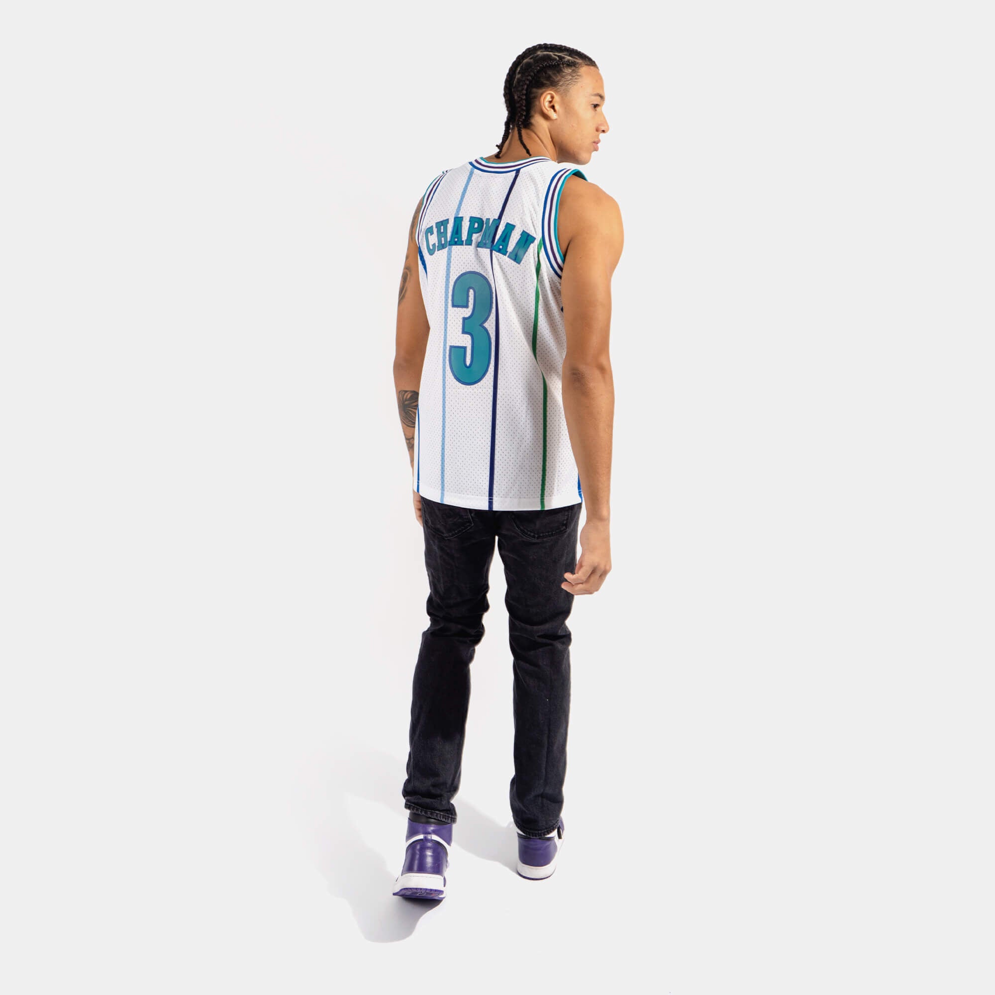 Rex Chapman Charlotte Hornets 2XL Jersey NEW With Tags Mitchell & Ness NWT  XXL