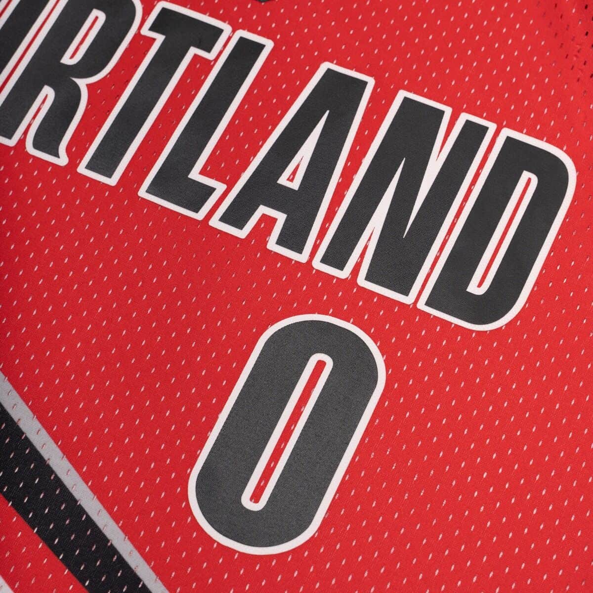 High Quality】2019-2020 Men's New Original NBA Portland Trail Blazers #0  Damian Lillard City Edition Jersey Cream Swingman Heat-pressed