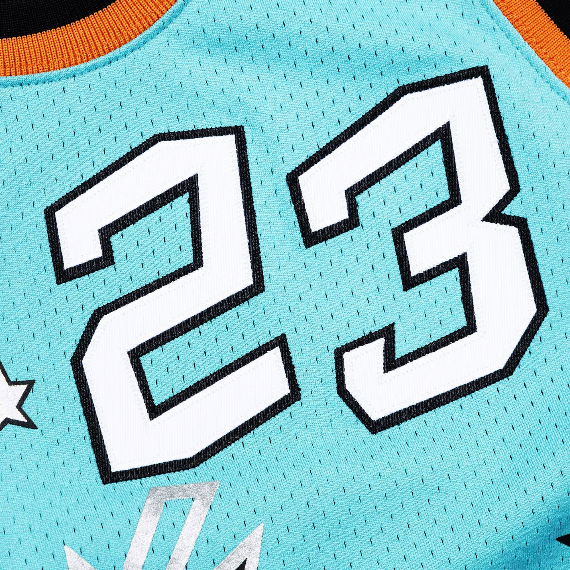 Comparison - The 1996 Michael Jordan NBA All-Star Game Jersey by