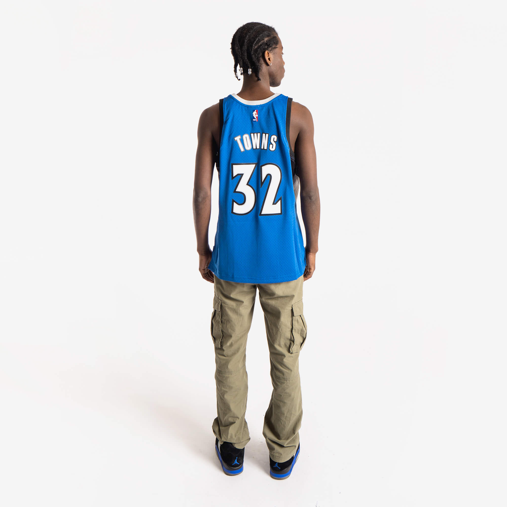 Karl anthony cheap towns throwback jersey