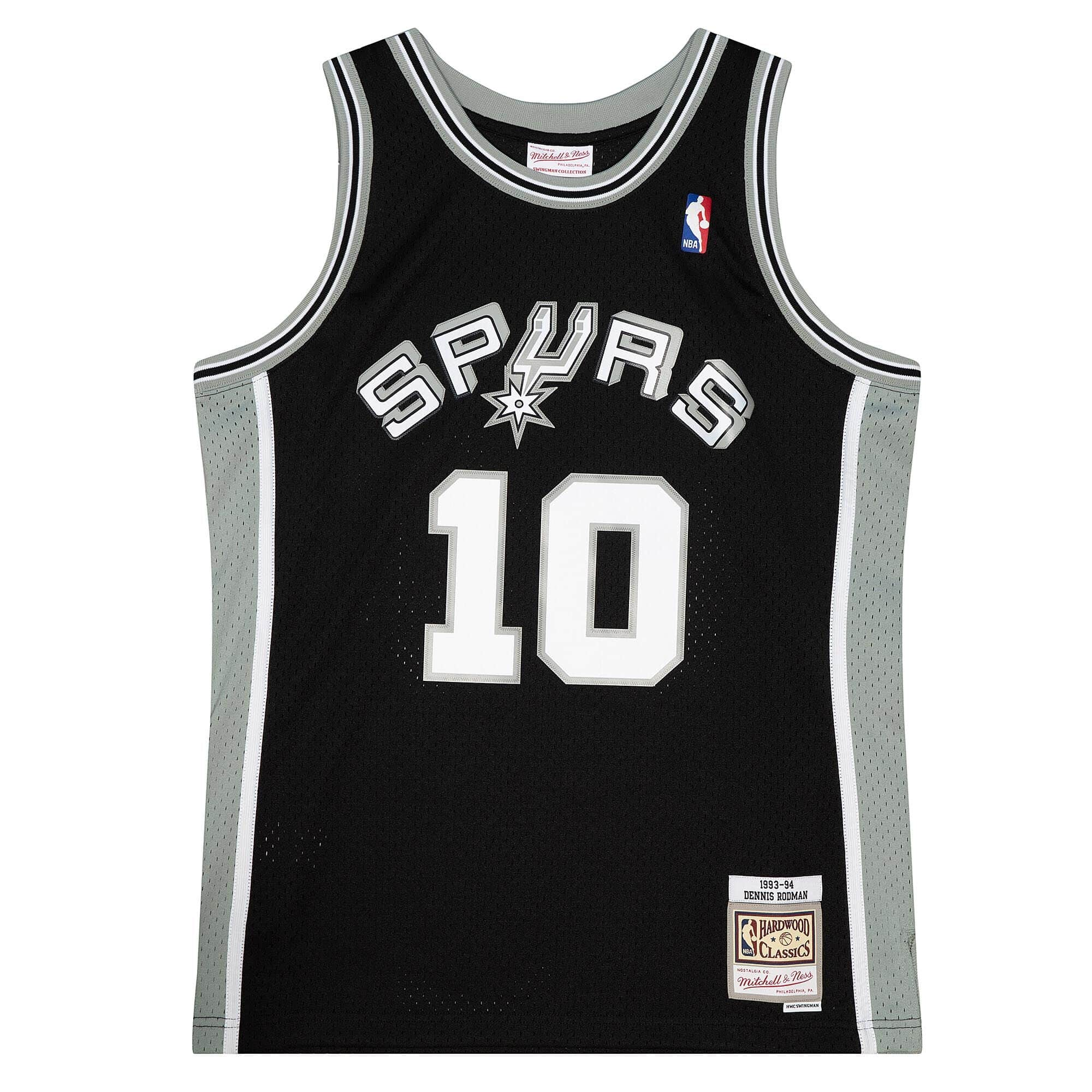 Dennis Rodman San Antonio Spurs HWC Throwback NBA Swingman Jersey