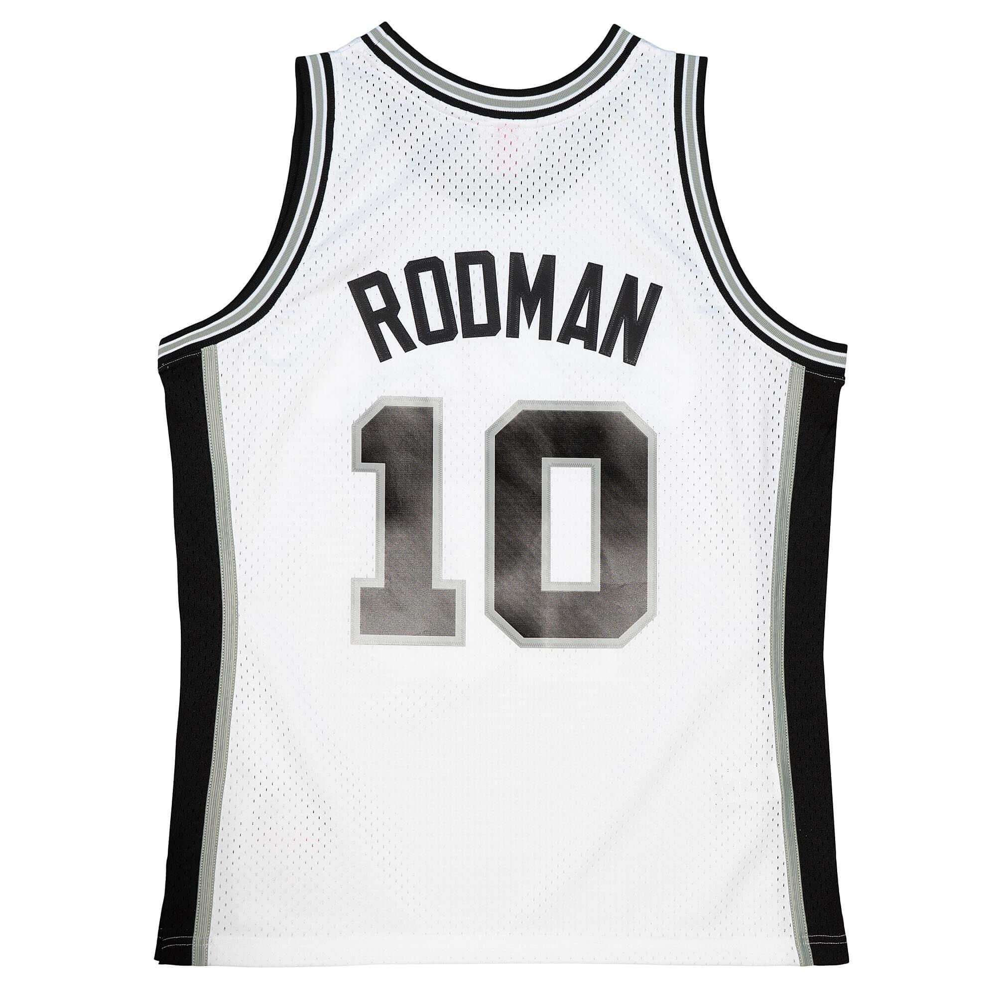 Dennis Rodman San Antonio Spurs HWC Throwback NBA Swingman Jersey –  Basketball Jersey World