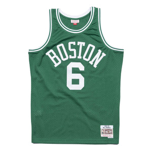 Bill Russell Boston Celtics HWC Throwback NBA Swingman Jersey