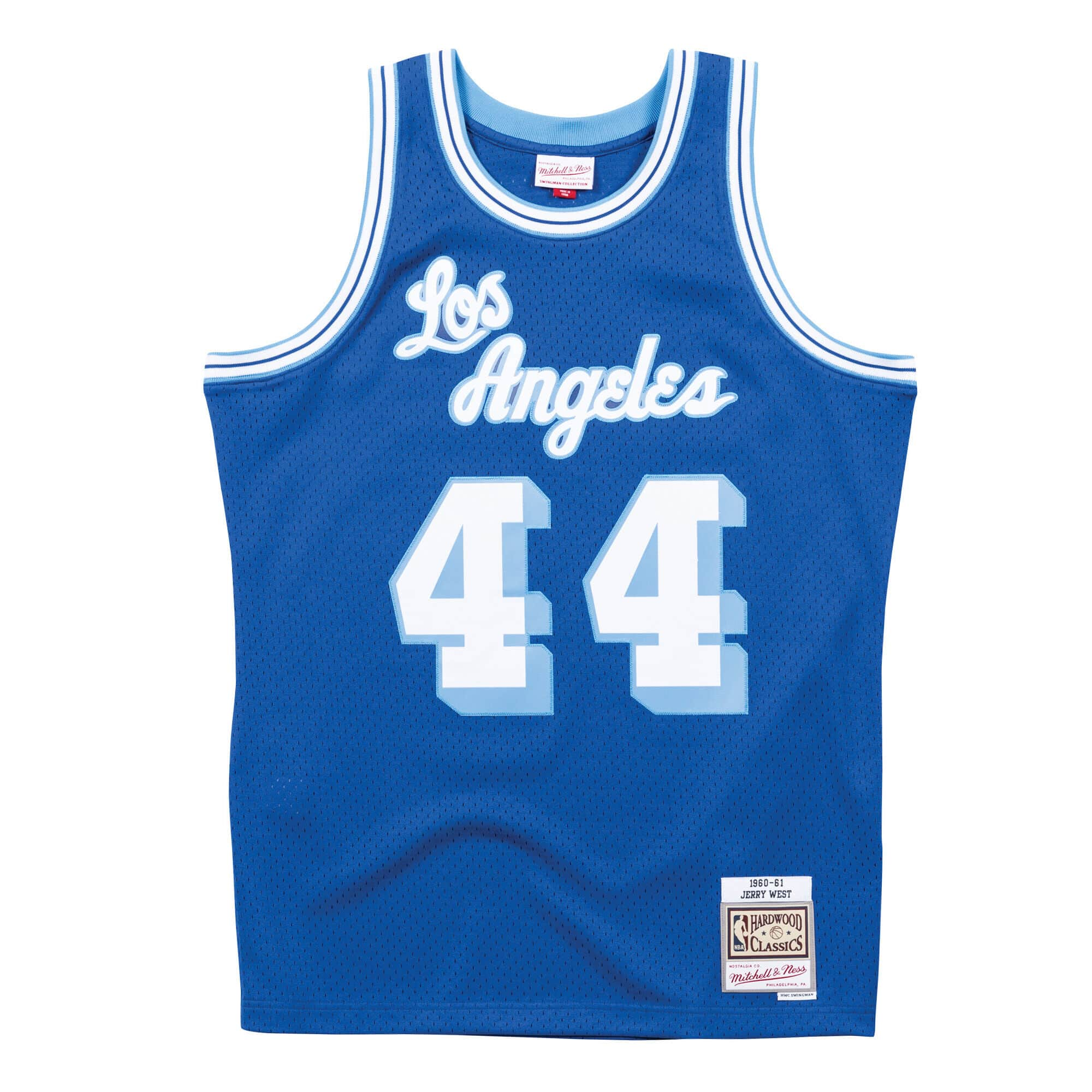 Jerry West Los Angeles Lakers HWC Throwback NBA Swingman Jersey –  Basketball Jersey World